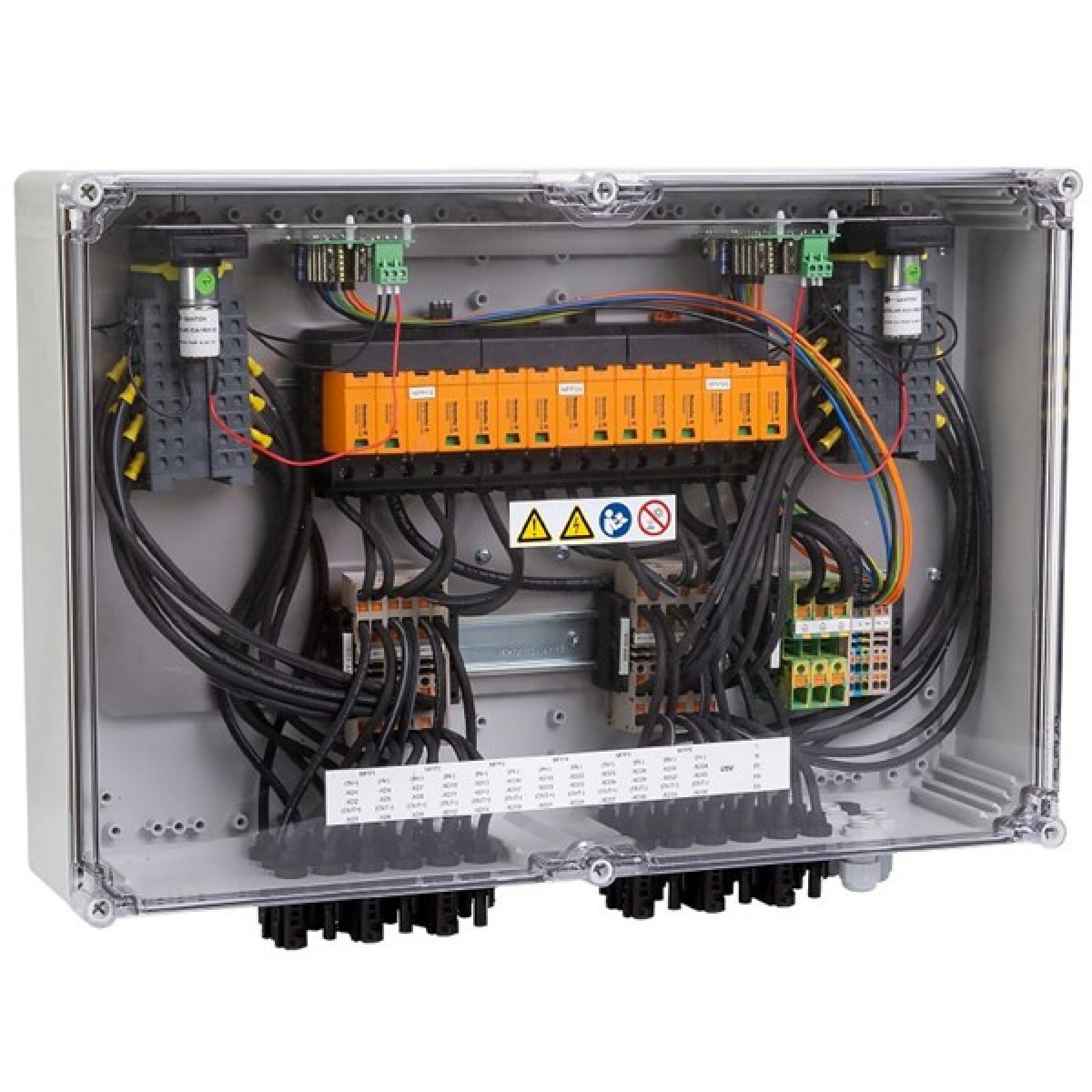 Weidmuller Photovoltaics Combiner Box Fireman's switch PV Next DC Combiner Box 2 In / 1 Out 6 MPP RD SPD Type 1+2 EVO 11