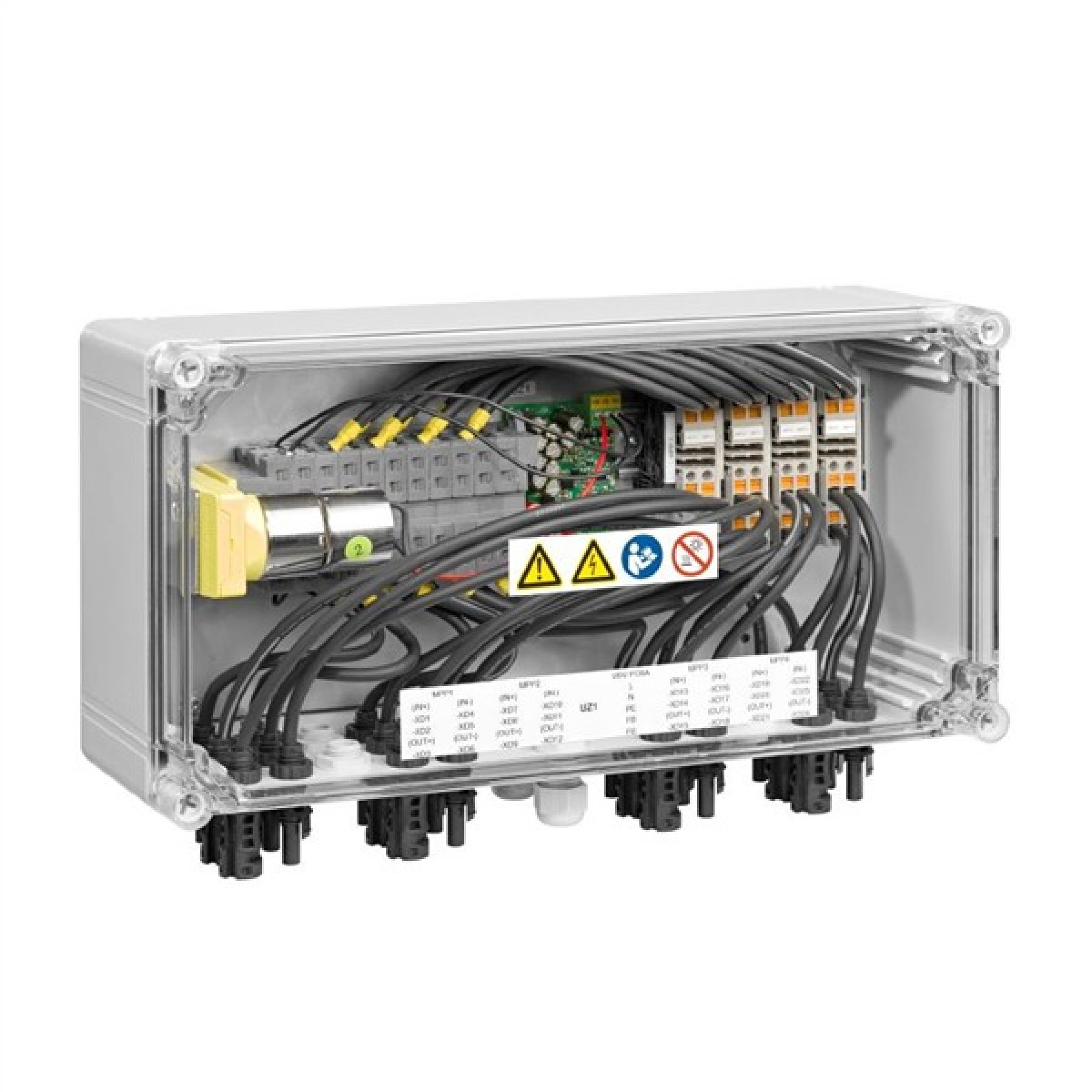 Weidmuller Photovoltaics Combiner Box Fireman's switch PV Next DC Combiner Box 2 In / 1 Out 4 MPP RD EVO 11
