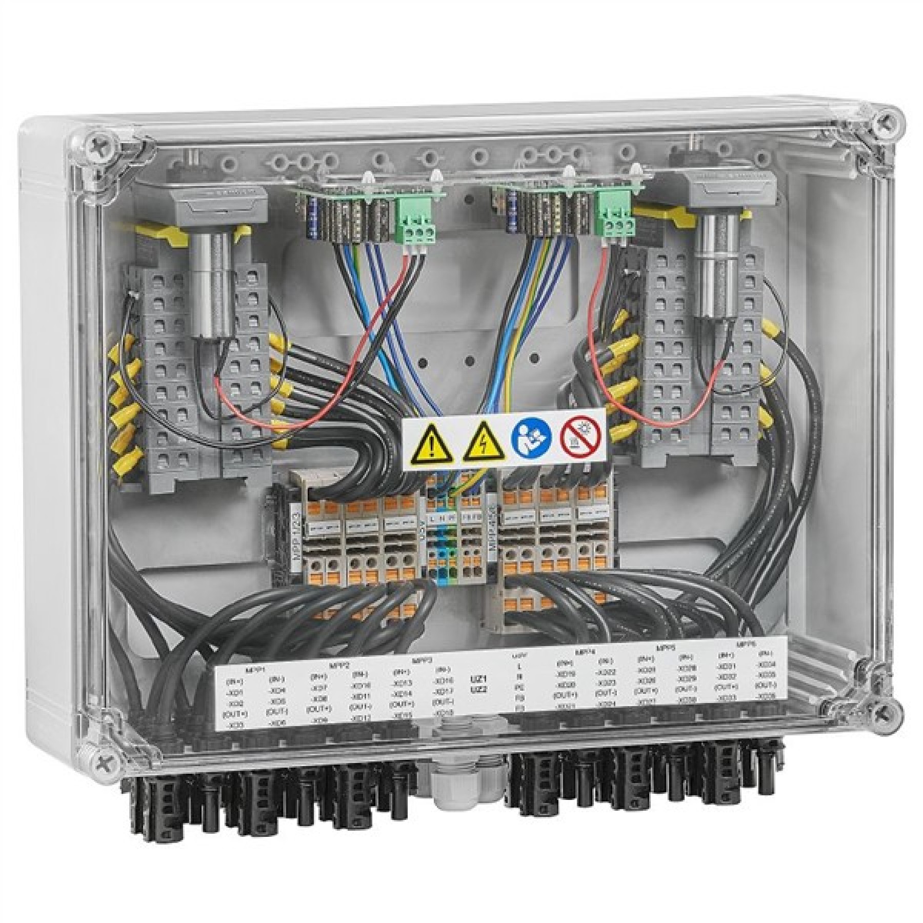 Weidmuller Photovoltaics Combiner Box Fireman's switch PV Next DC Combiner Box 2 In / 1 Out 6 MPP RD EVO 11