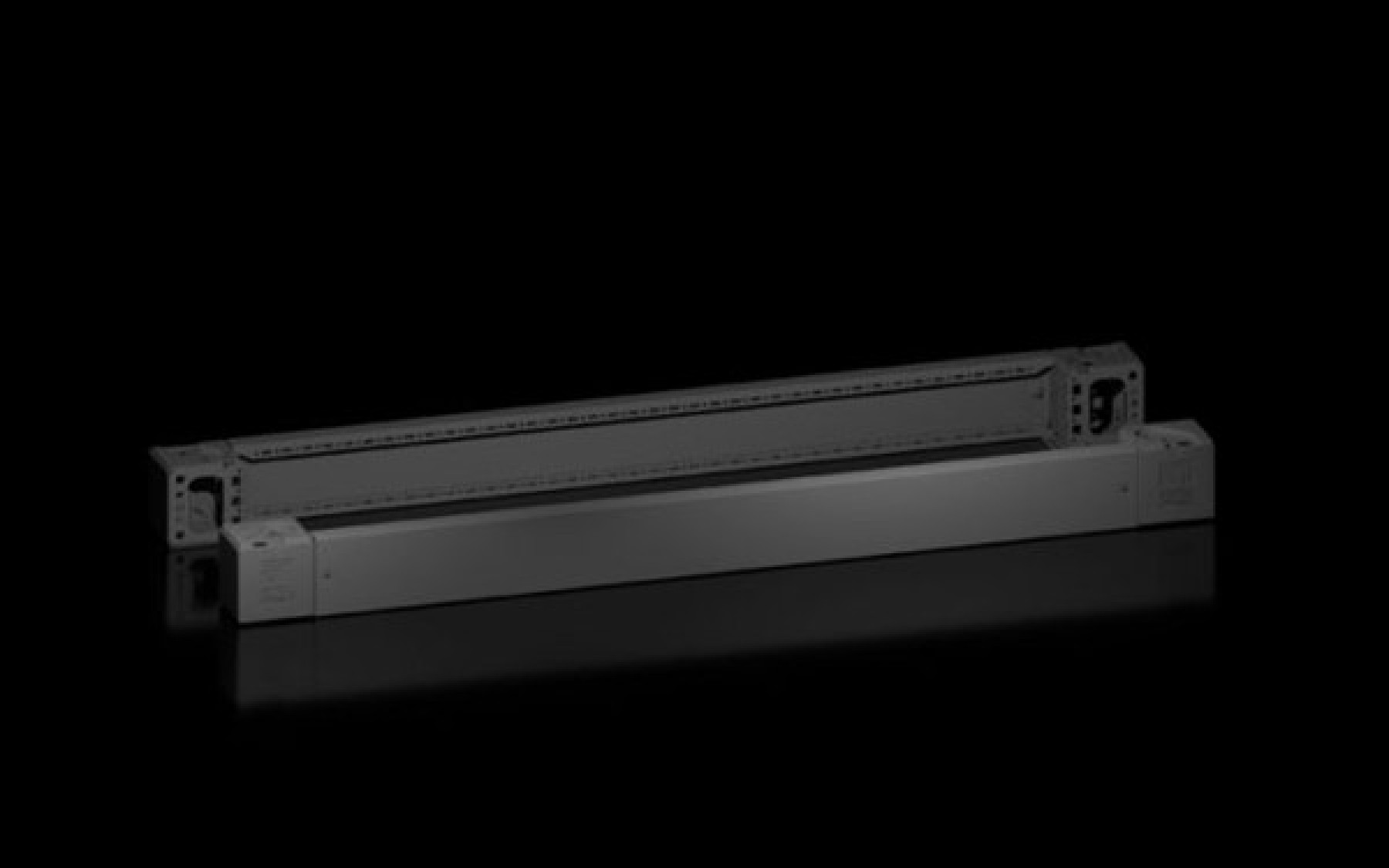 Rittal 8660007 Vx Base/Plinth Corner Piece W/Trim Panel Front And Rear H:100 Mm For W:1000 Mm Sheet Steel Ral 9005