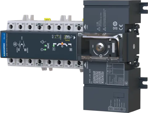 Socomec 93844004 Automatic Transfer Switch ATyS p M + com 4P 40A 230/400 VAC