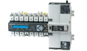 Socomec 93844010 Automatic Transfer Switch ATyS p M + com 4P 100A 230/400 VAC
