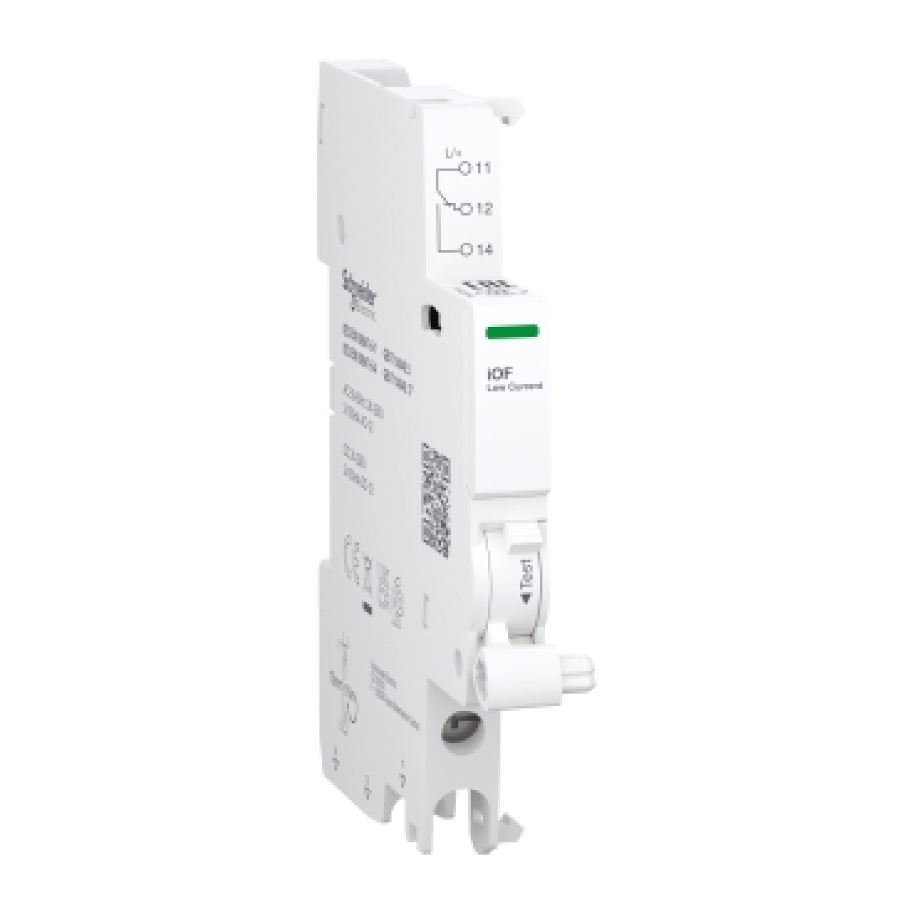 Schneider A9A26914 Auxiliary contact Acti9 A9A iOF 1 C/O 2mA to 100mA 24VAC to 250VAC 24VDC to 220VDC bottom connection