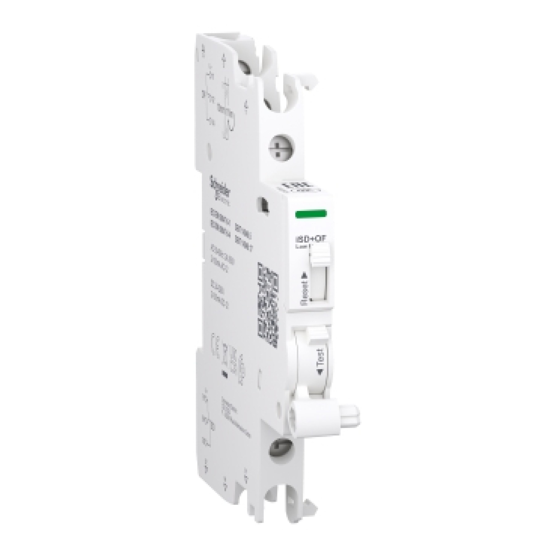 Schneider A9A26919 Auxiliary contact Acti9 A9A iSD+OF 2 C/O 2mA to 100mA 24VAC to 250VAC 24VDC to 220VDC top and bottom connection
