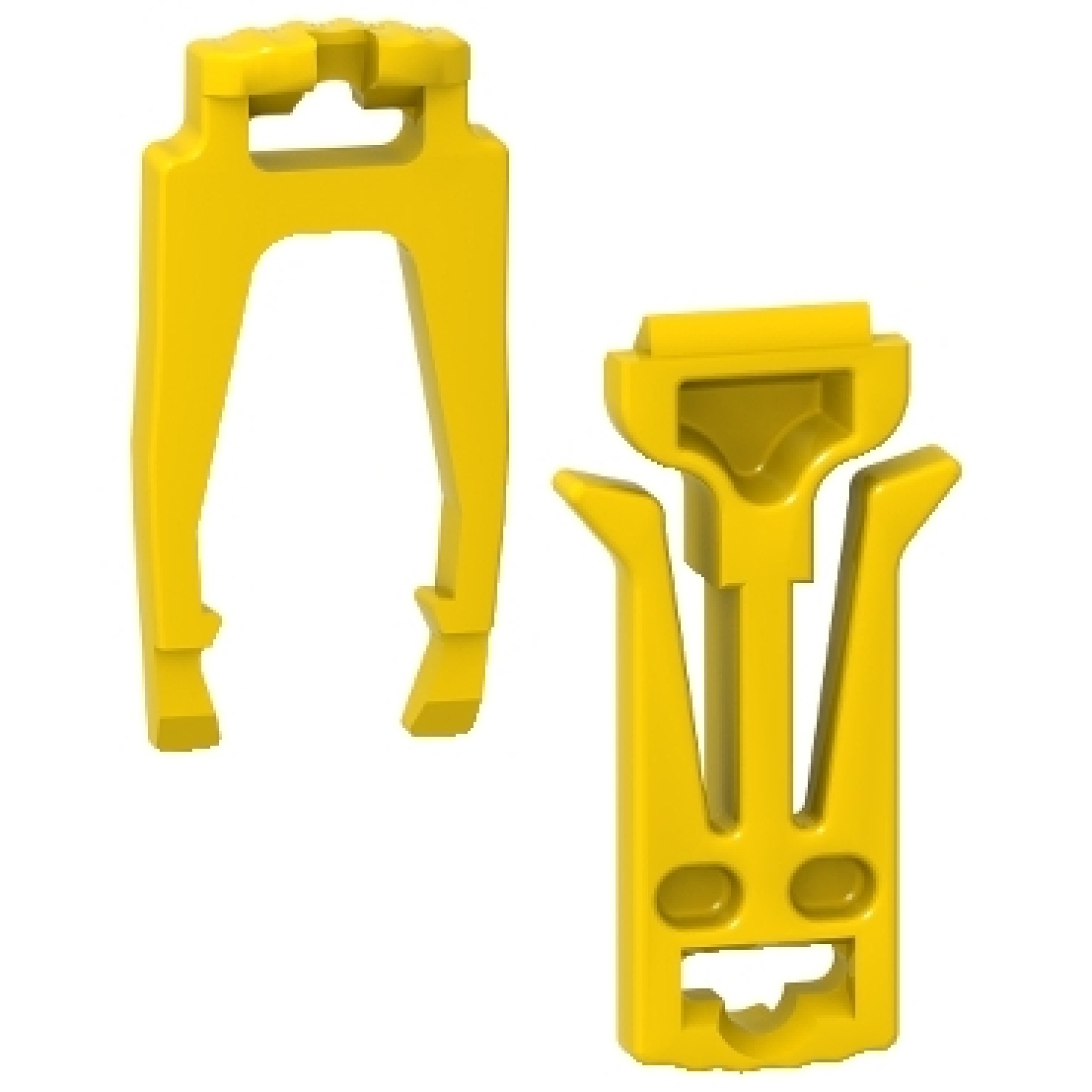 Schneider A9A27052 Locking clip Acti9 set of 10 for iC60 and iC40