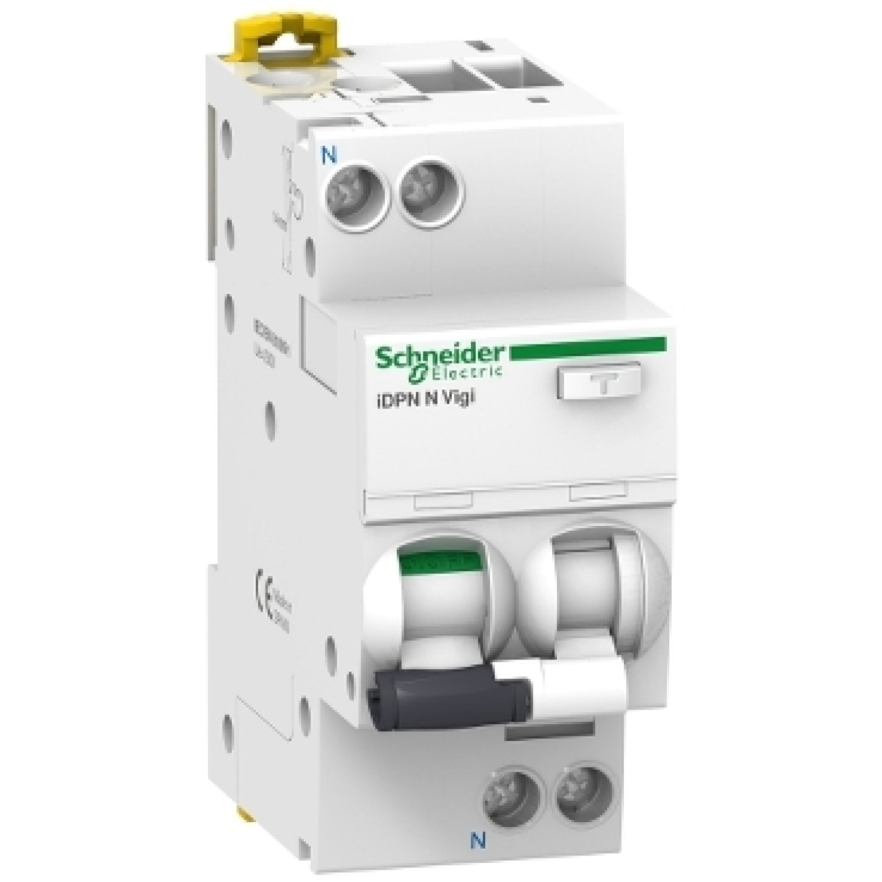 Schneider A9D01616 Acti9 iDPN N Vigi - RCBO - 1P+N - 16A - 110 V - C Curve - 6000A - 30mA - type A