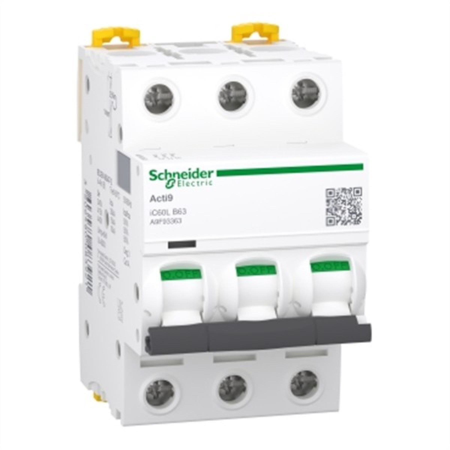 Schneider Acti9 Ic60l 3P 63a B MCB