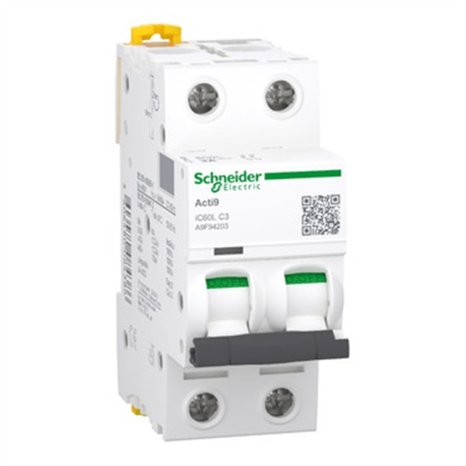 Schneider Acti9 Ic60l 2P 3a C MCB