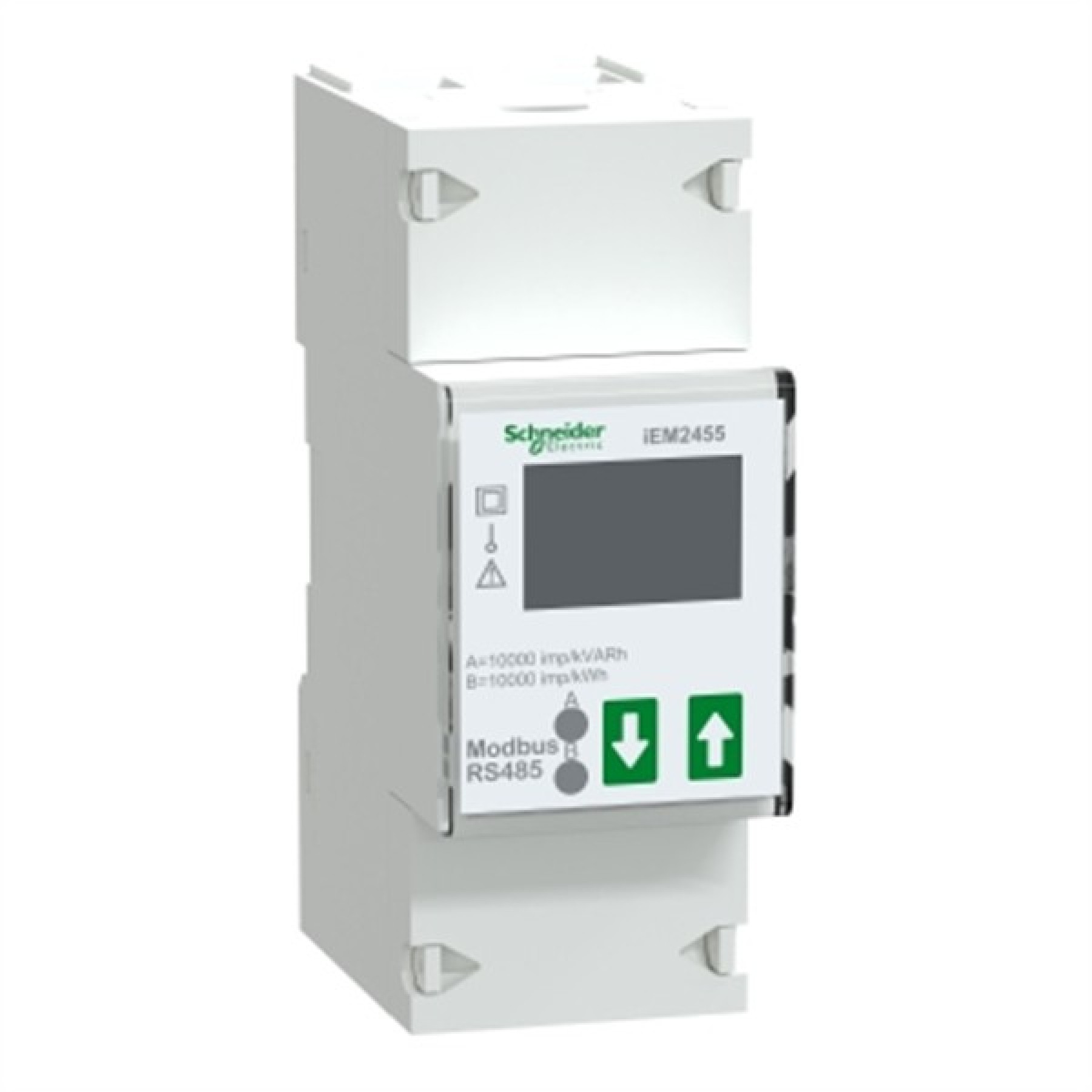 Schneider A9MEM2455 modular single phase power meter iEM2455 - 230V - 100A with communication Modbus