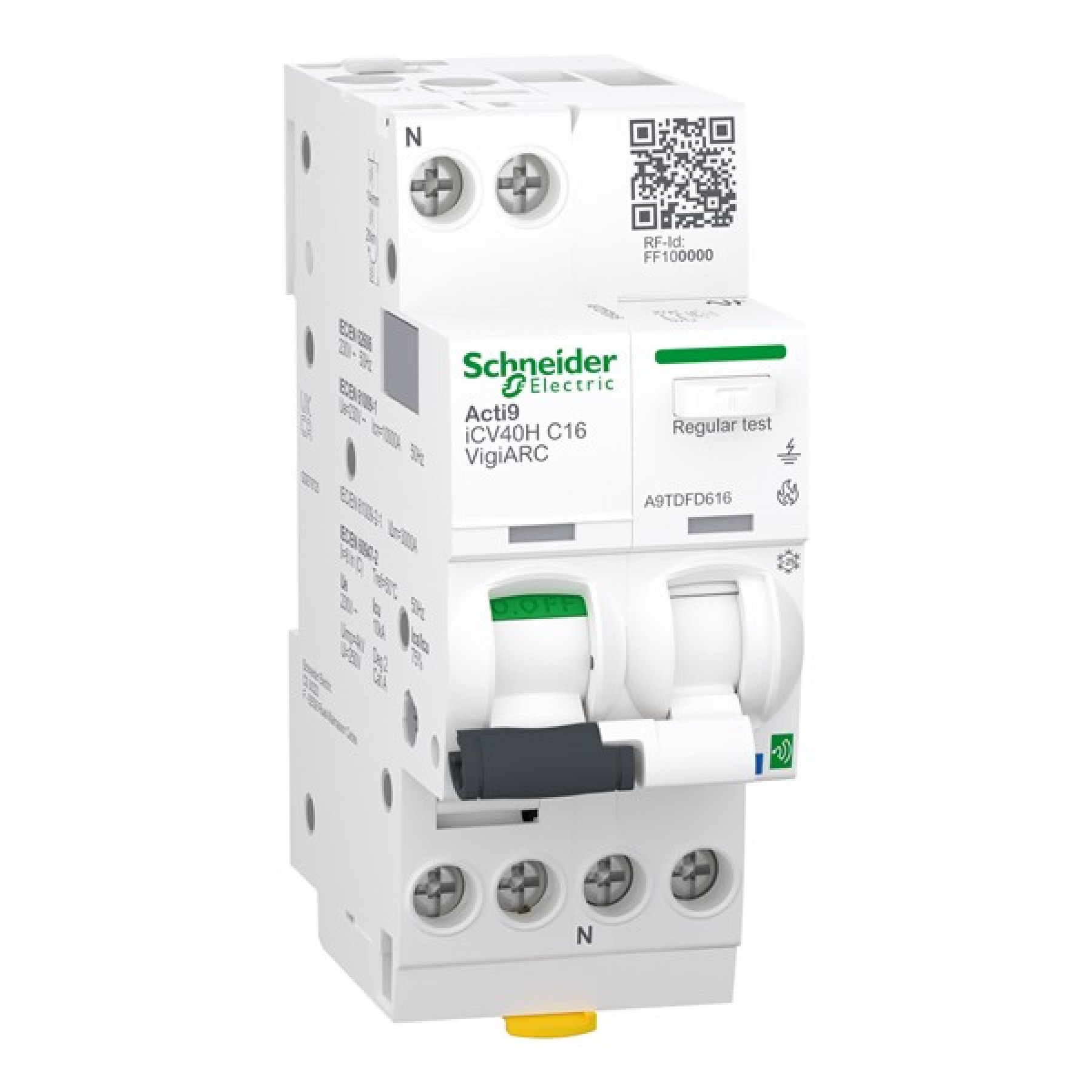 Schneider RCBO 16a 30 Ma A Si C 1p+n