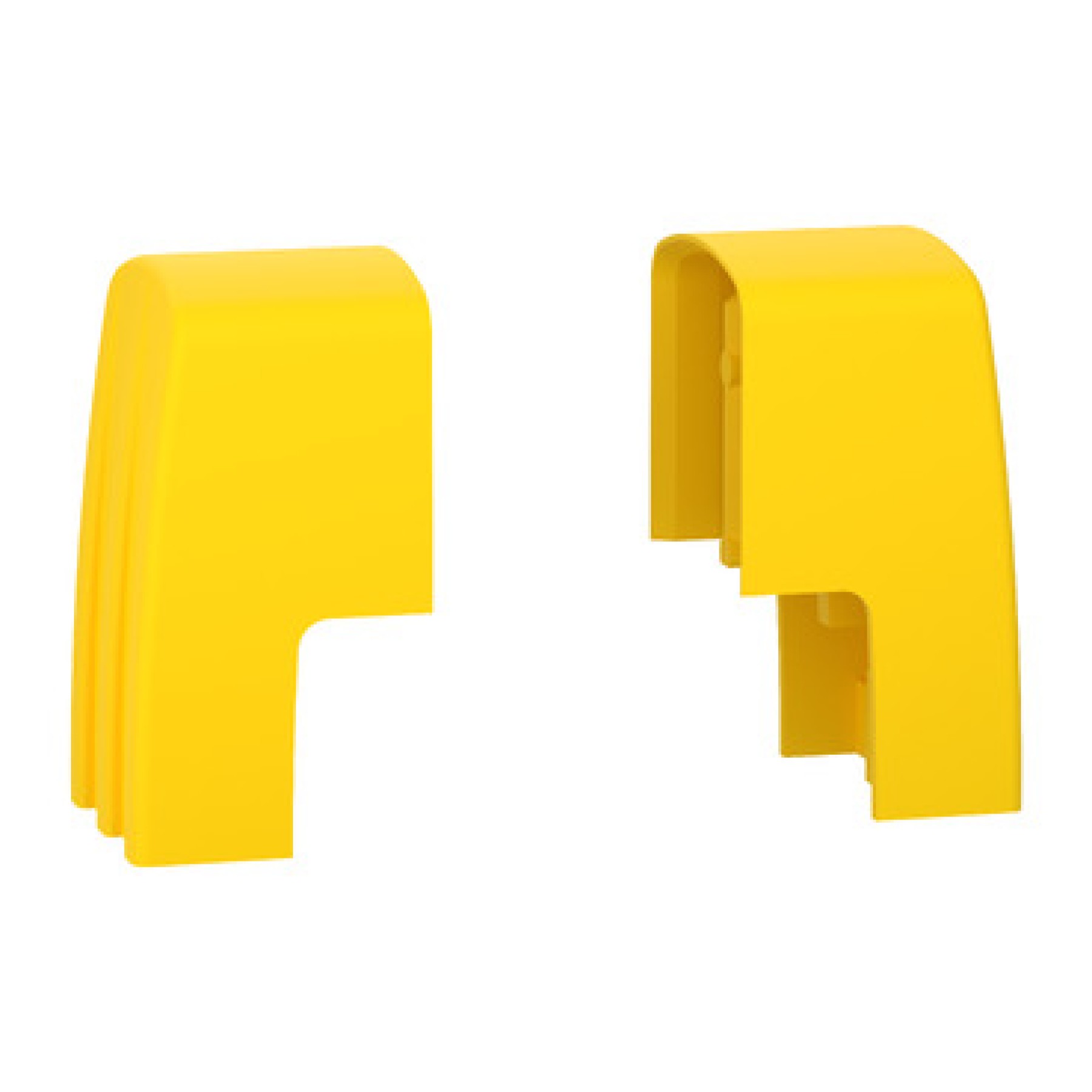 Schneider A9XPE210 set of 10 end caps 2 Poles for Acti9