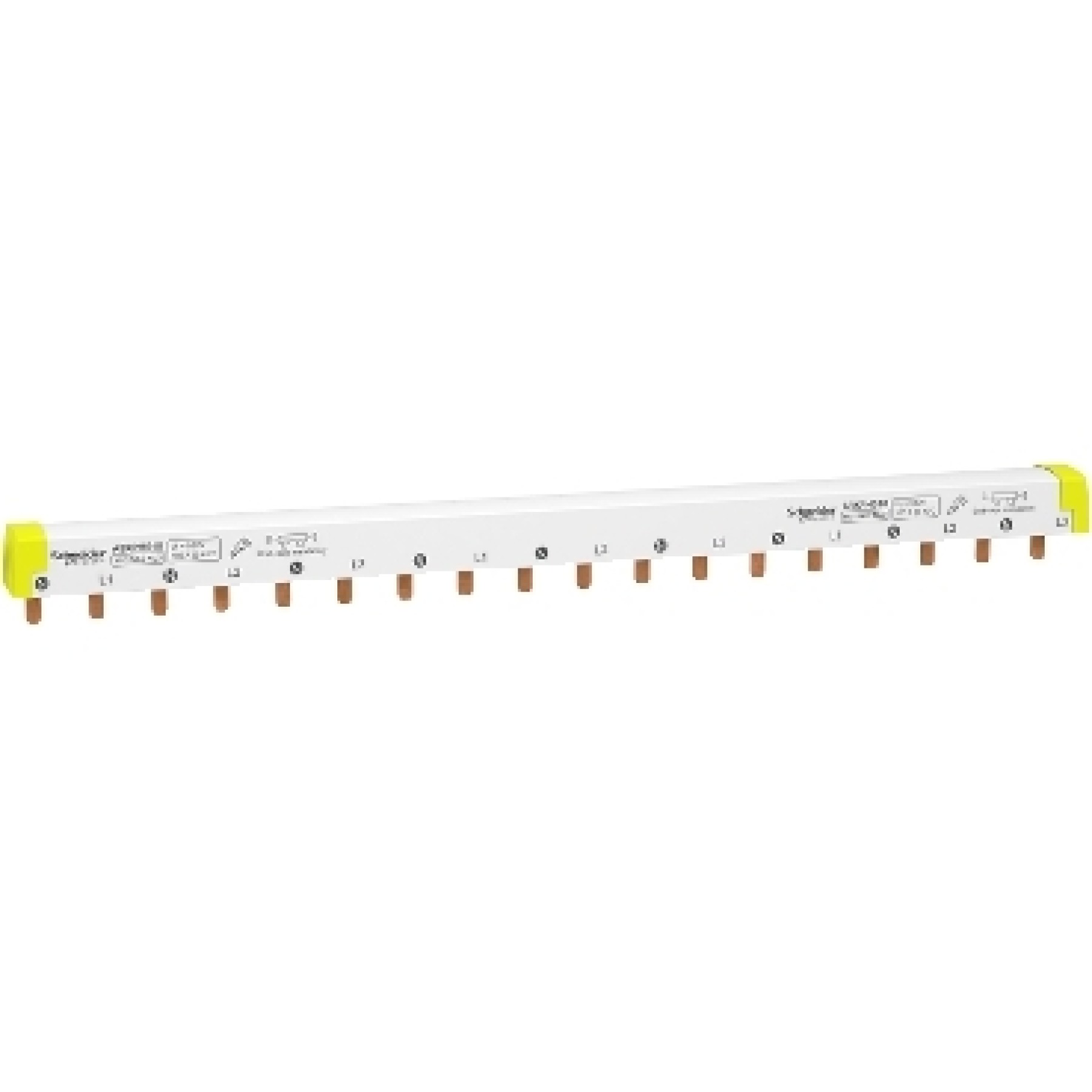Schneider A9XPH518 Acti9 - comb busbar - 3L+N balanced - 18 mm pitch - 18 modules - 100 A