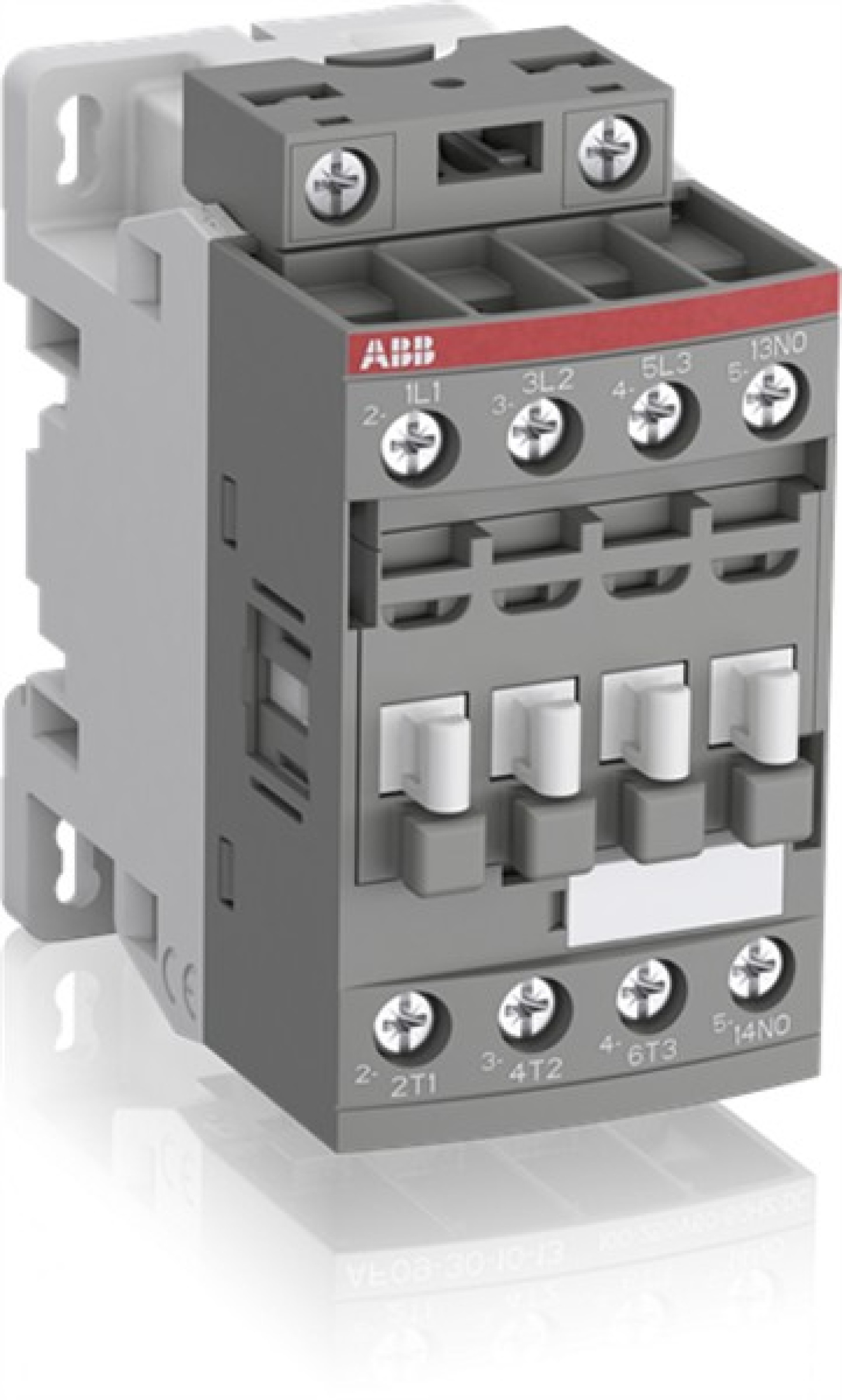 ABB AF09-30-01-13 Contactor 9A 4KW 3 POLE 100-250VAC 50-60HZ-DC Contactor