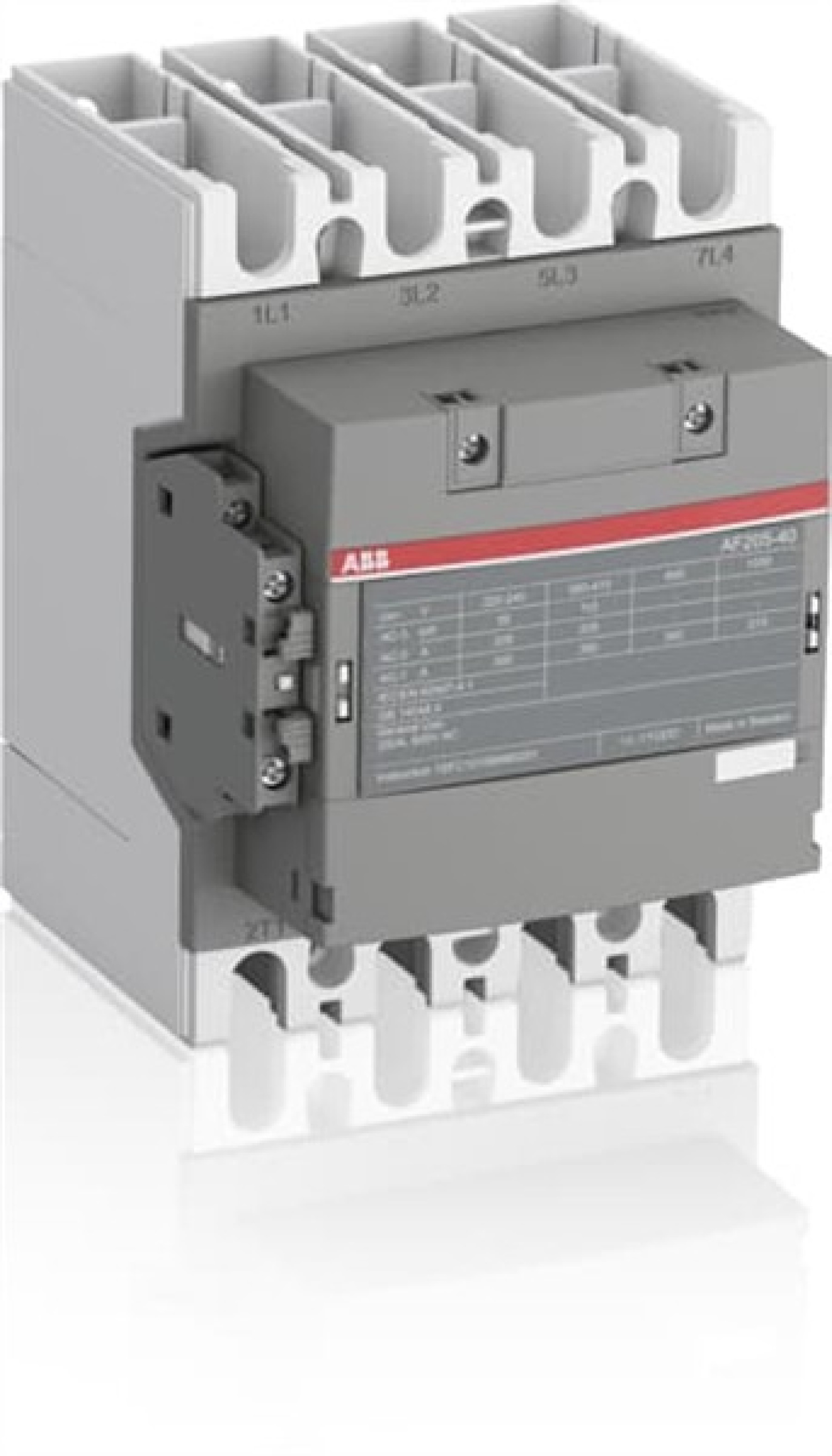 ABB AF205-40-11-13 Contactor 205A 205AMP 4 POLE 100-250VAC 50-60HZ-DC Contactor