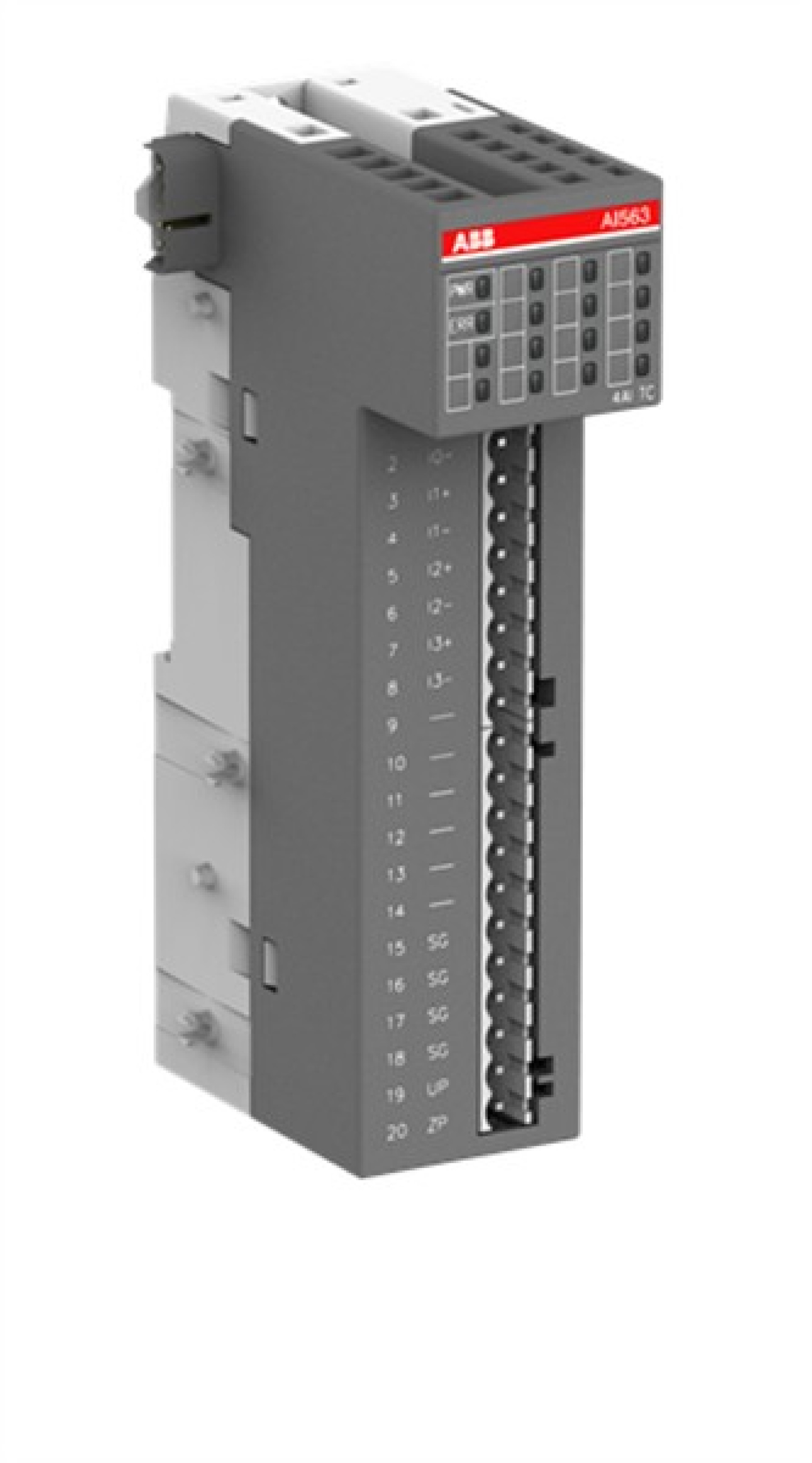 ABB AI563 S500 Analog In Module 4AI Thermocoupl-S T R E N K J 15bit+sign 24VDC 2-wire