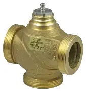 Sauter BUN015F300 Globe Valve 15mm 3 Port PN16 KVS 4.0