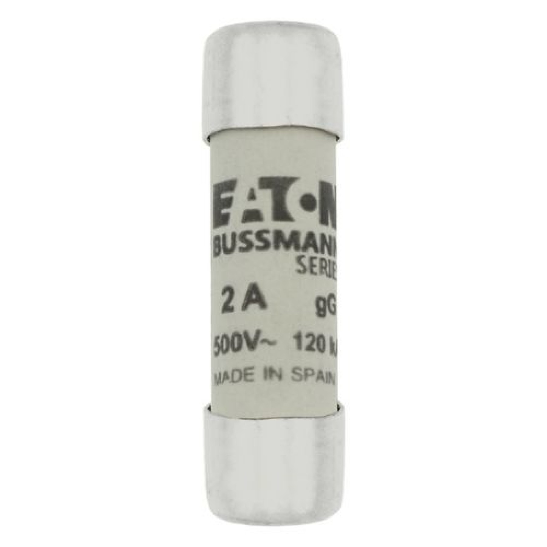 Bussman C10G2 Cylindrical fuse 10 X 38 500VAC 2A