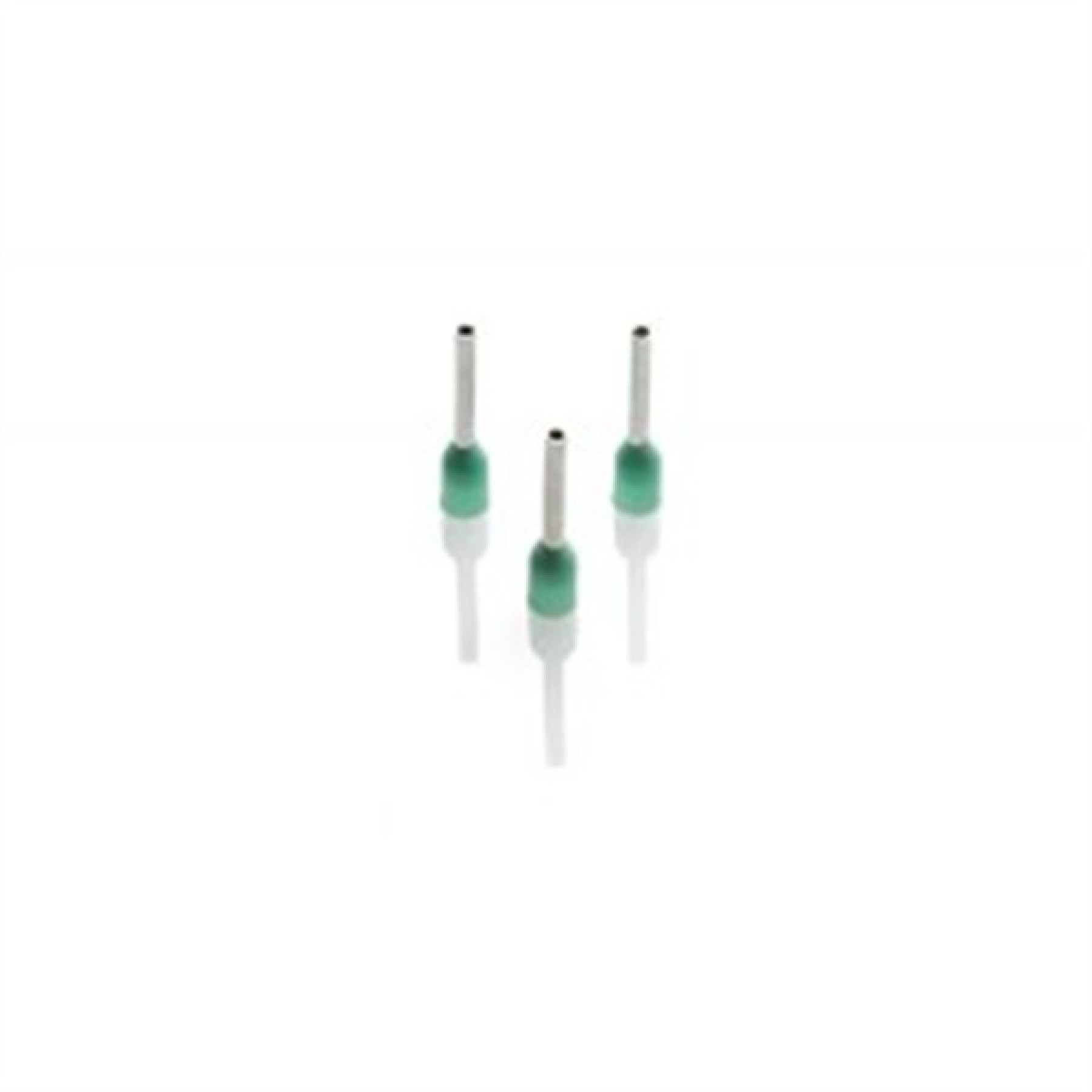 Partex CEF034G Turquoise Single Insulated Boot Lace Cord End Ferrule 0.34mm
