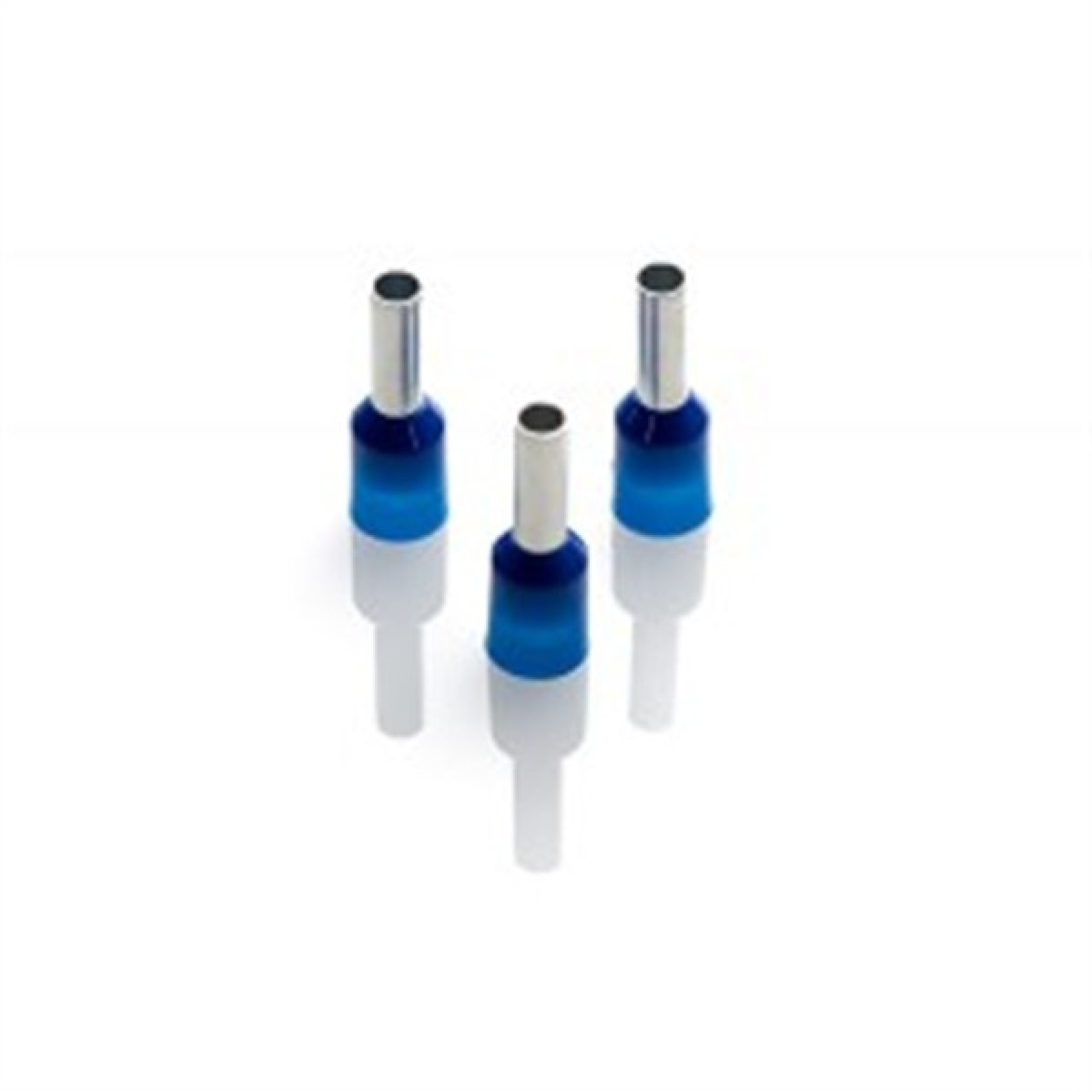 Partex CEF2518G Blue Single Insulated Boot Lace Cord End Ferrule 2.5mm
