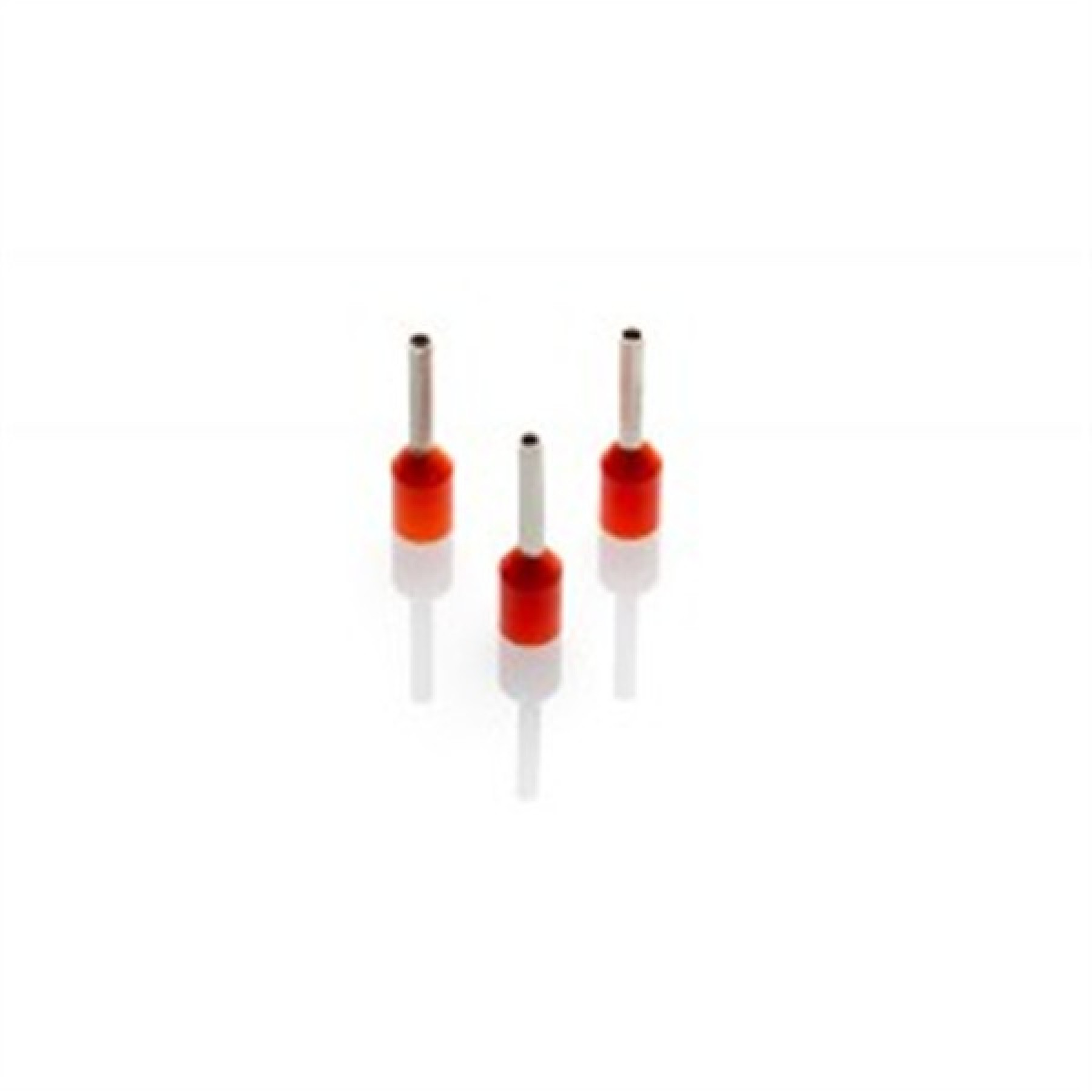 Partex CEF508G Orange Single Insulated Boot Lace Cord End Ferrule 0.5mm