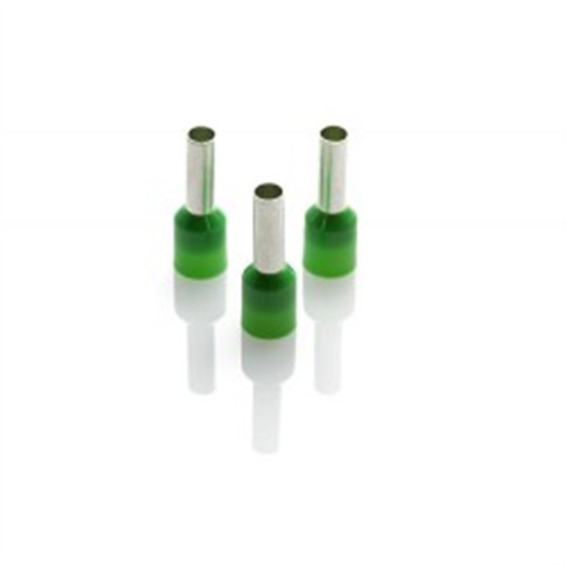 Partex CEF618F Green Single Insulated Boot Lace Cord End Ferrule 6mm