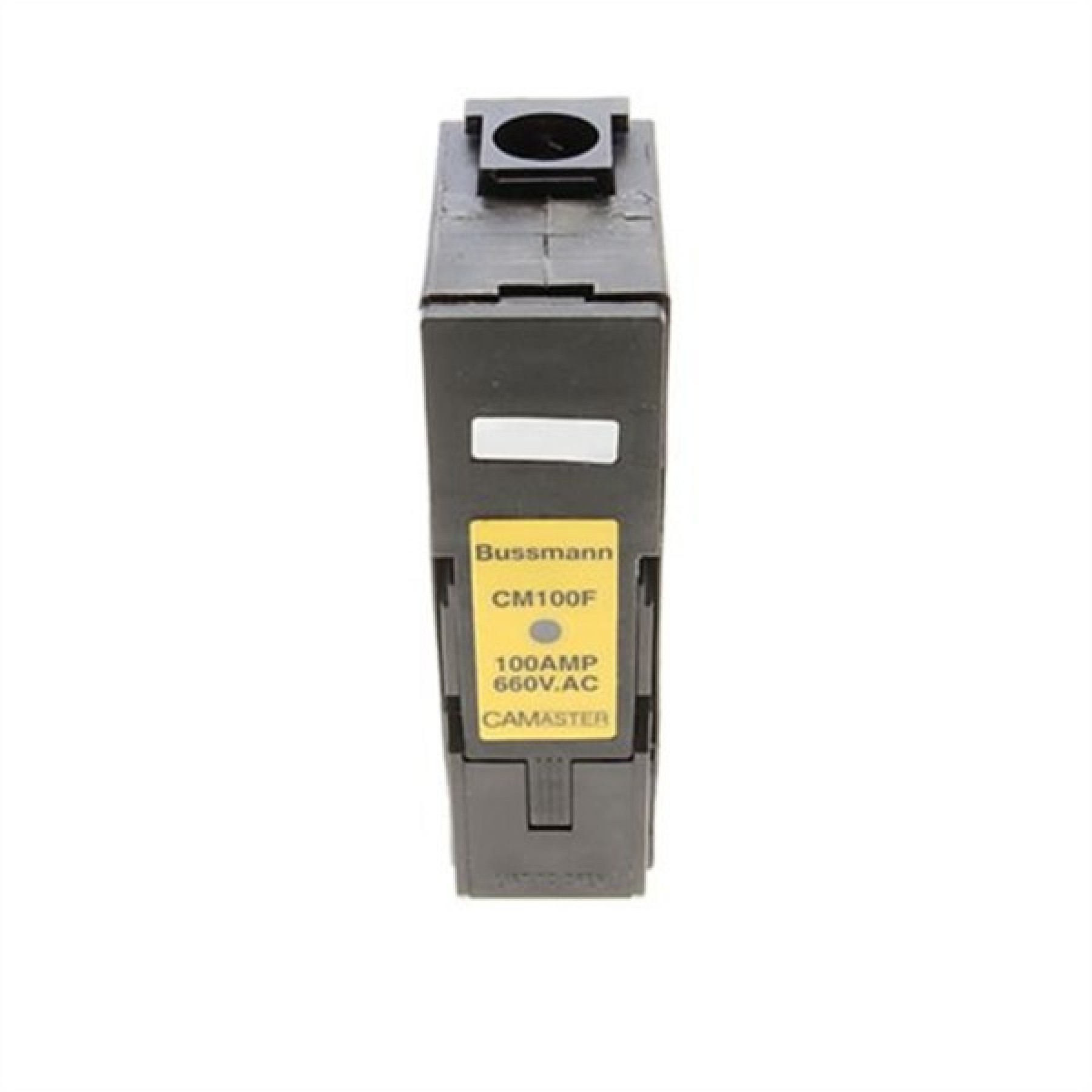 Bussman CM100F 100A Camaster Fuseholder low voltage 100A 690VAC BS88 1P black fuse-link OSD