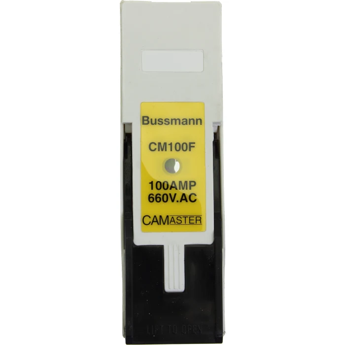 Bussman CM100FW 100A Camaster Fuseholder low voltage 100A 690VAC BS88 1P white fuse-link OSD