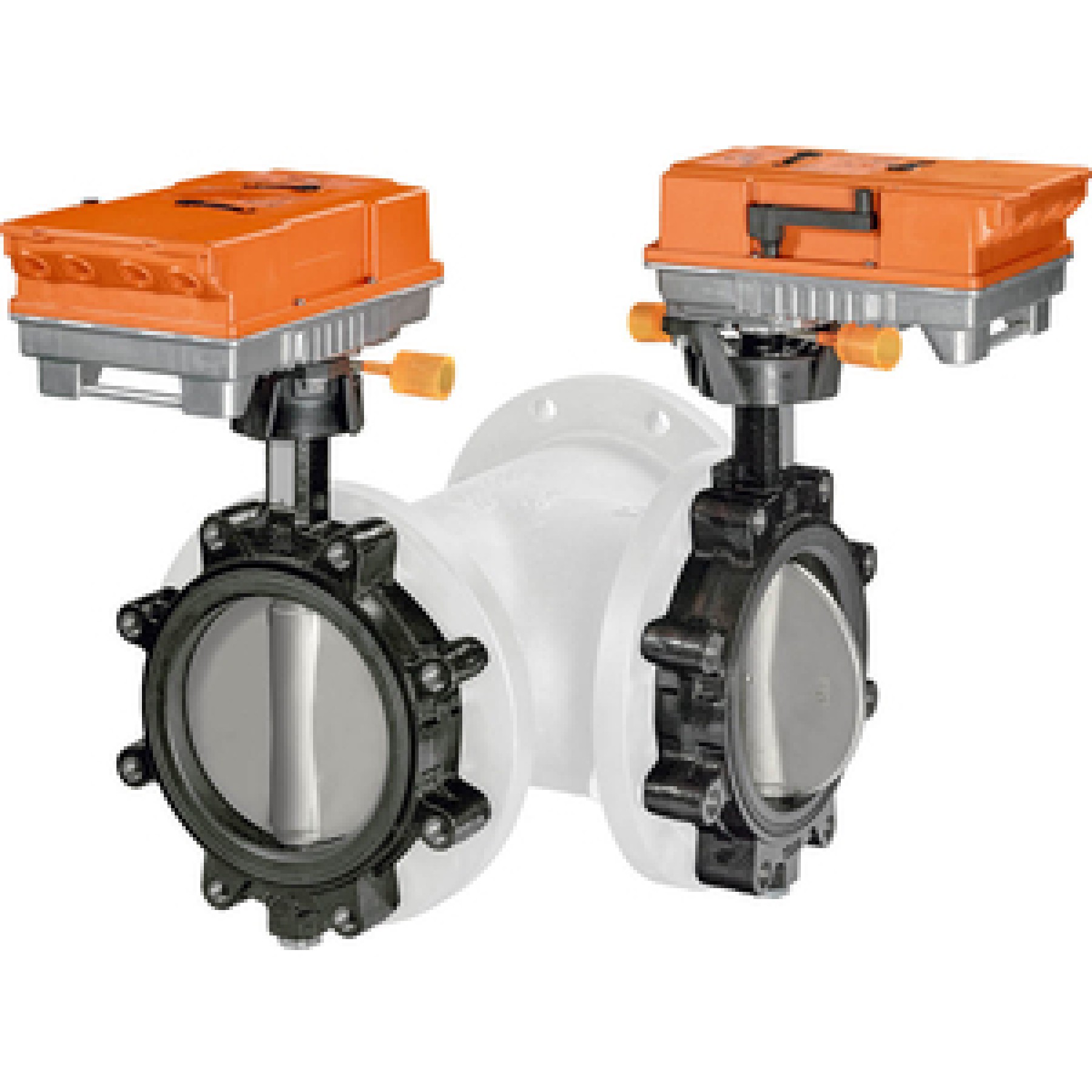 Belimo D7150NL/BAC 3-way butterfly valve 150mm with Actuator BACnet MS/TP Modbus RTU