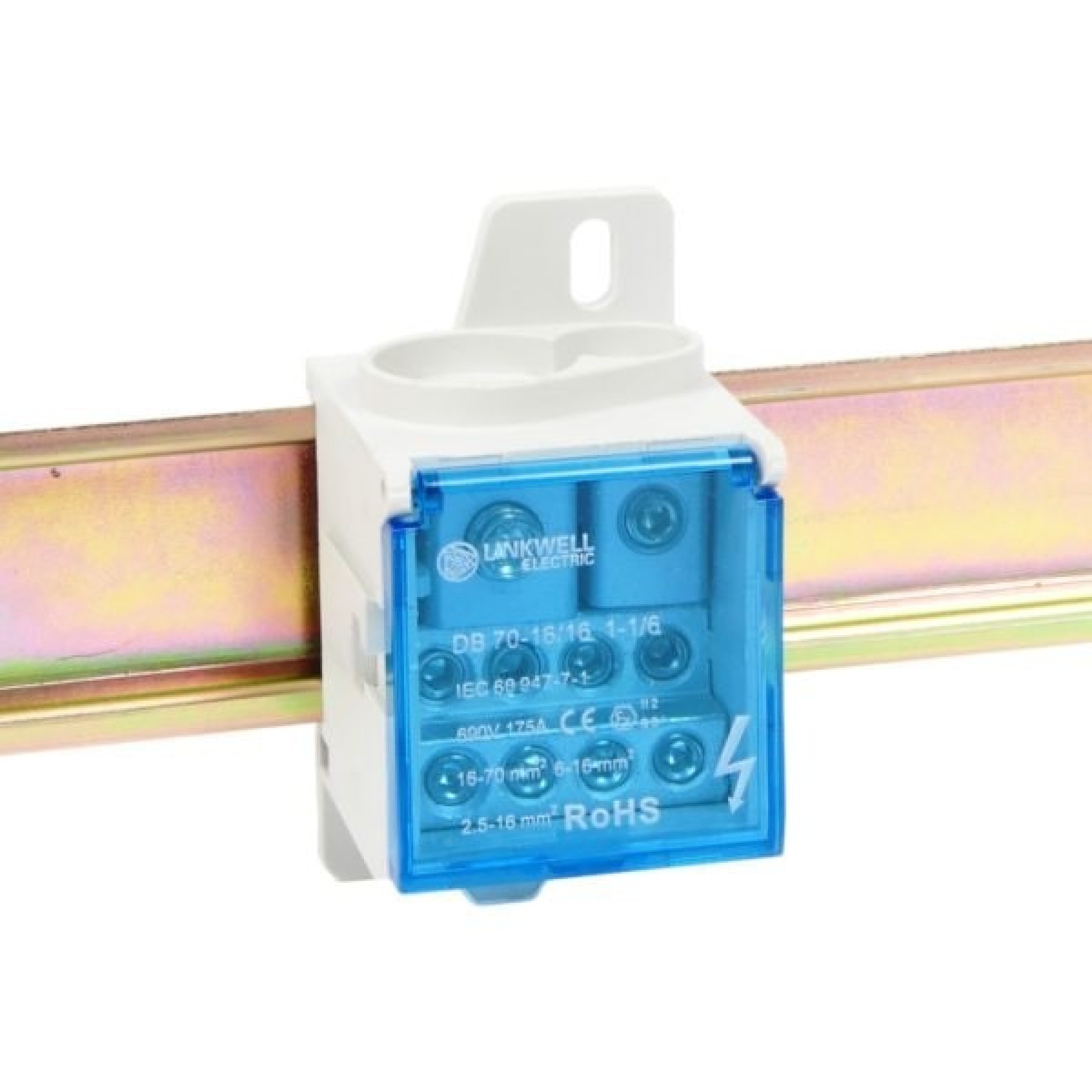 ETE DB-175A Single Pole Distribution Block 175A DB Series 690V for Copper Cable
