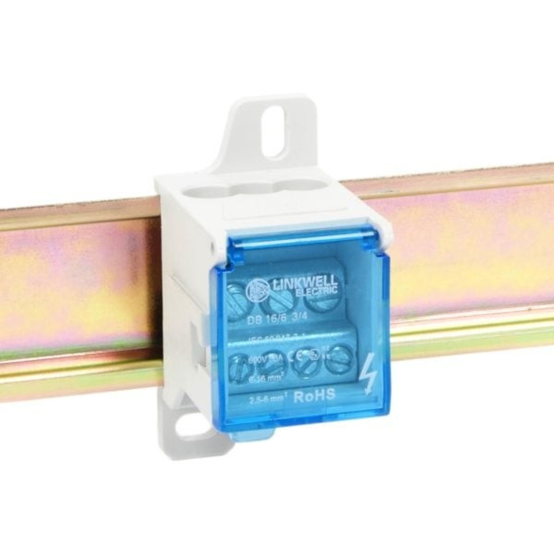 ETE DB-80A Single Pole Distribution Block 80A DB Series 690V for Copper Cable