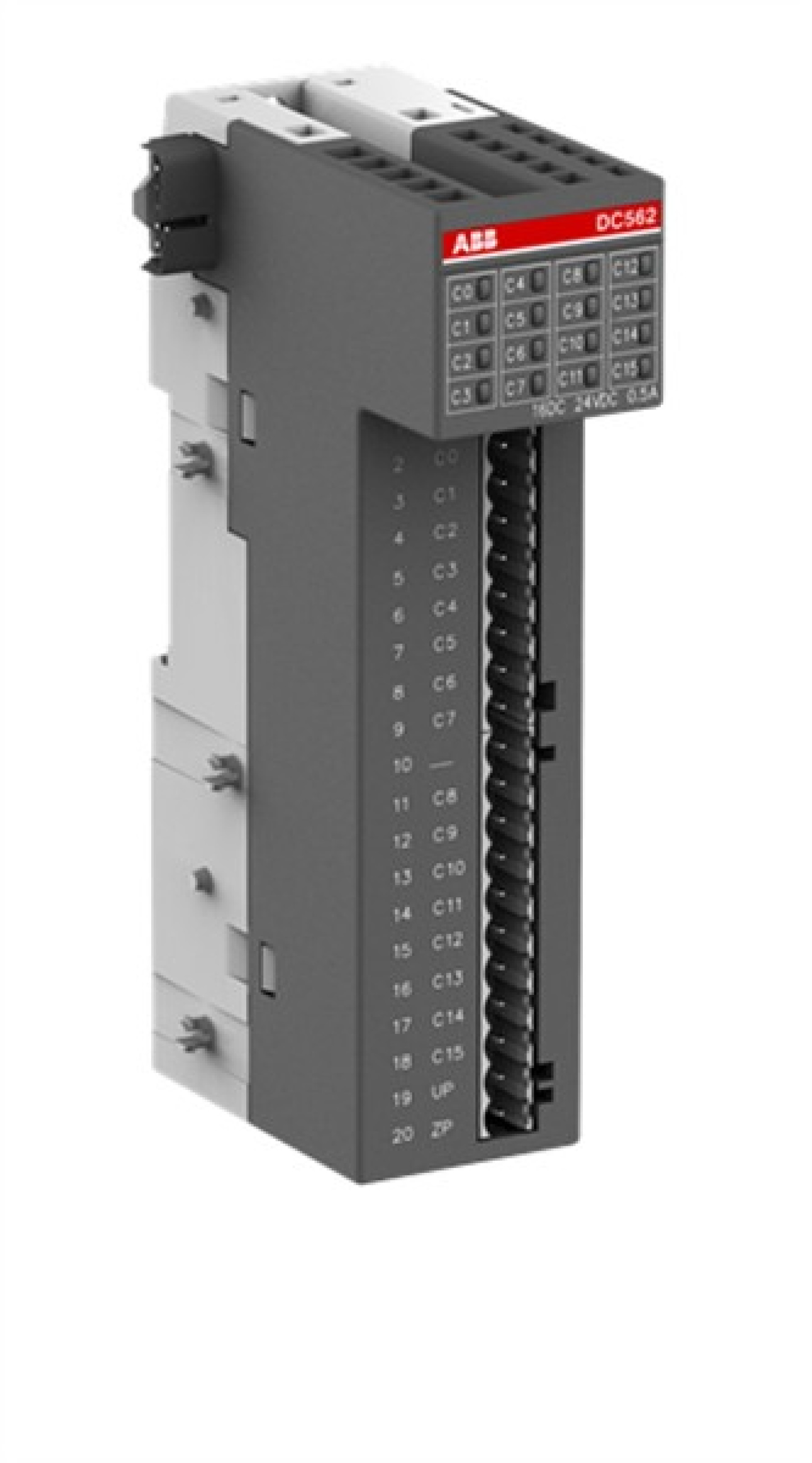 ABB DC562 S500 Digital I/O.Module 16DC 24VDC/0.5A 1-wire