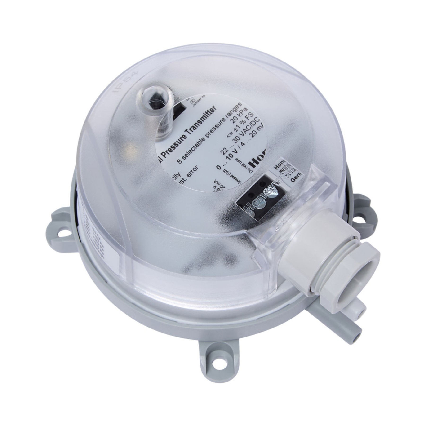 Trend DPTE100 DP Switch 0-100PA 0-10V and 4-20mA 3 Wire