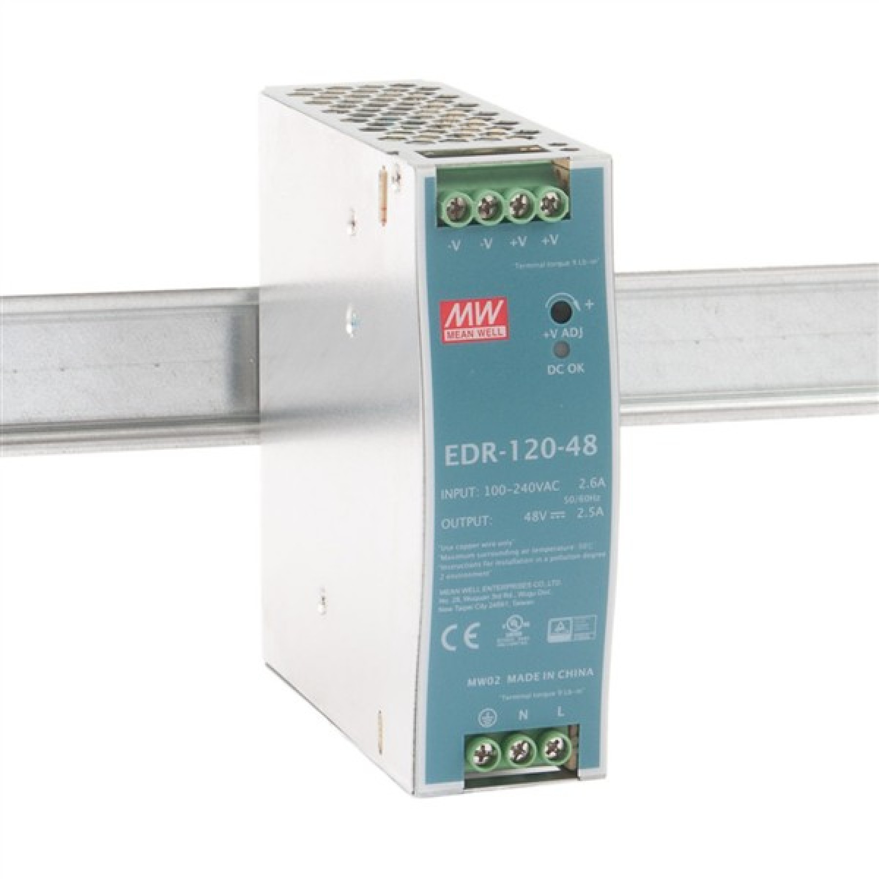Meanwell EDR-120-12 DC Power Supply 120W 10A 12VDC