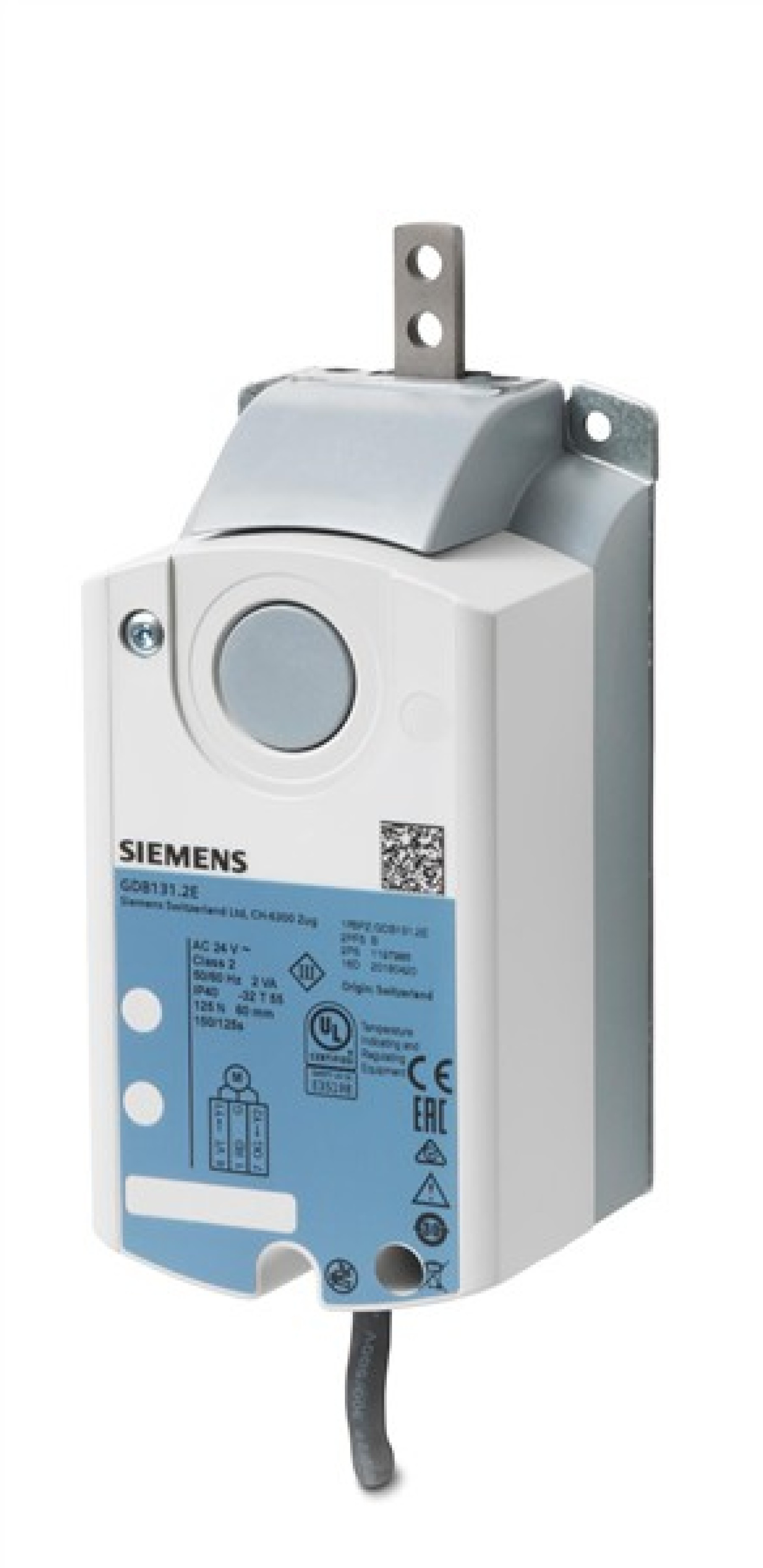 Siemens GDB131.2E 125 N Linear Damper Actuator 3 Position Control 150S 24V