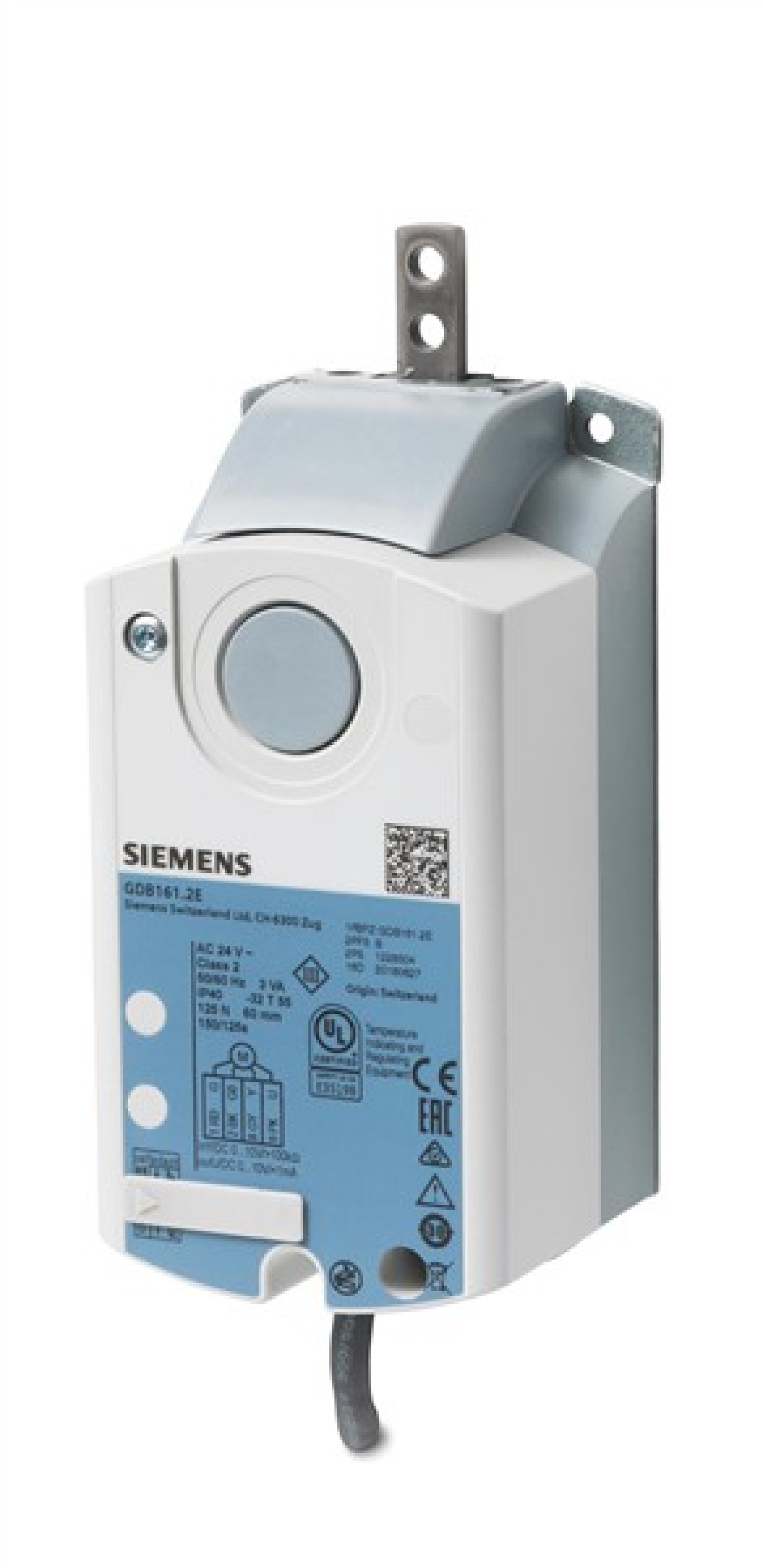Siemens GDB161.2E 125N Linear Damper Actuator Modulating 0-10V Control 150S 24V