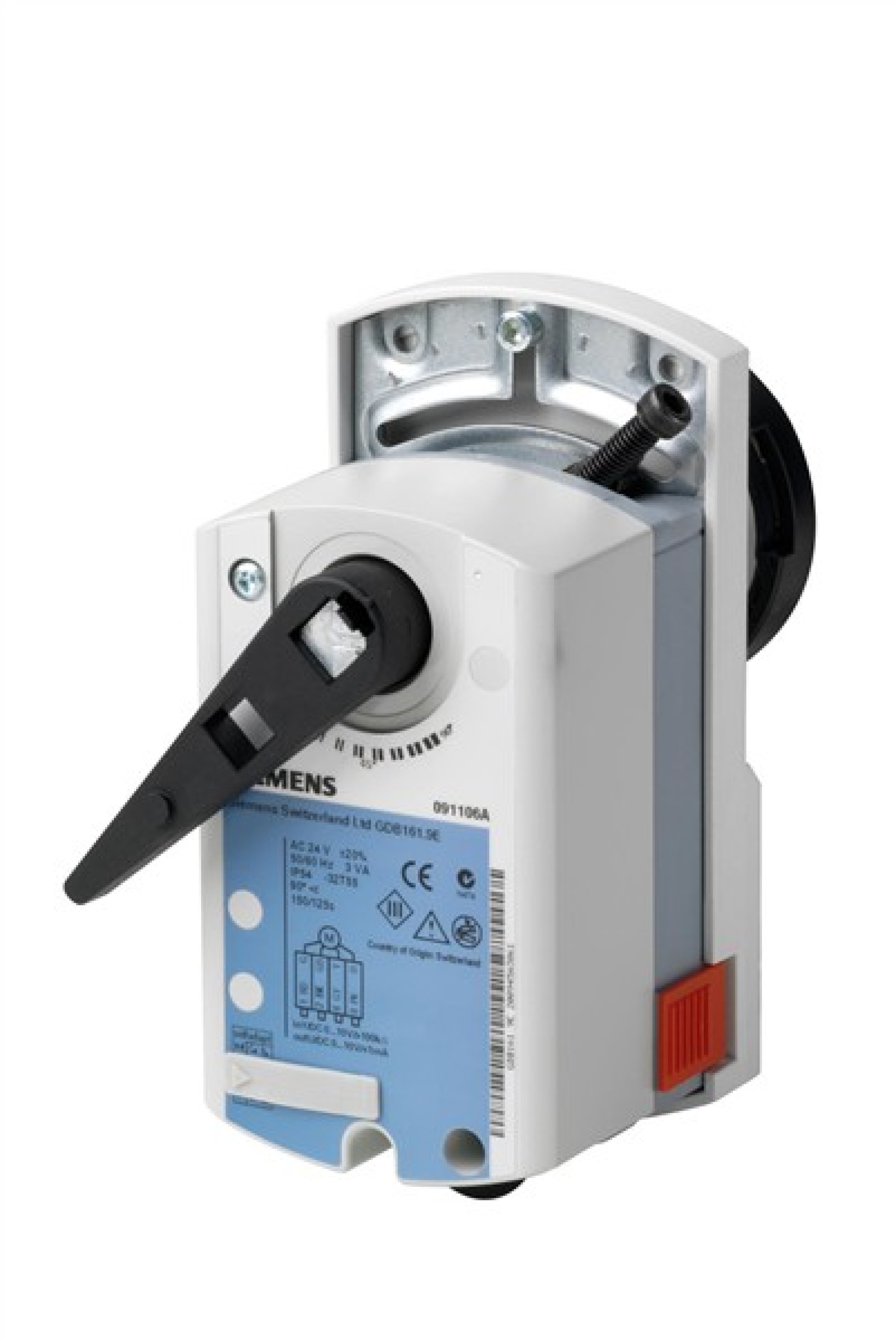 Siemens GDB161.9E/MO 5Nm Modbus Rotary Valve Actuator for Ball Valves up to DN25 Non Spring Return 150S 24V