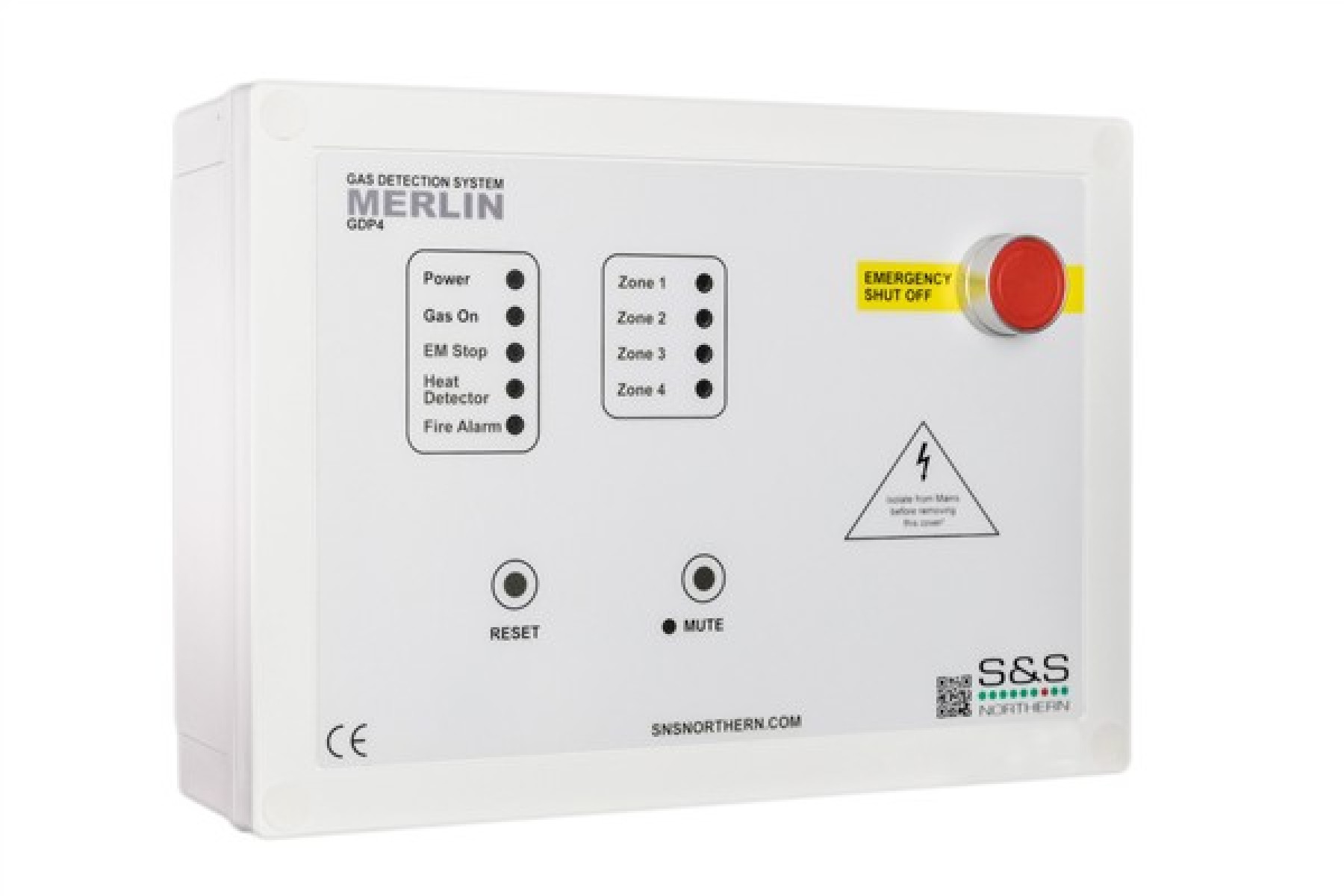 S&S GDP4 Gas Detection System (Four Channel)