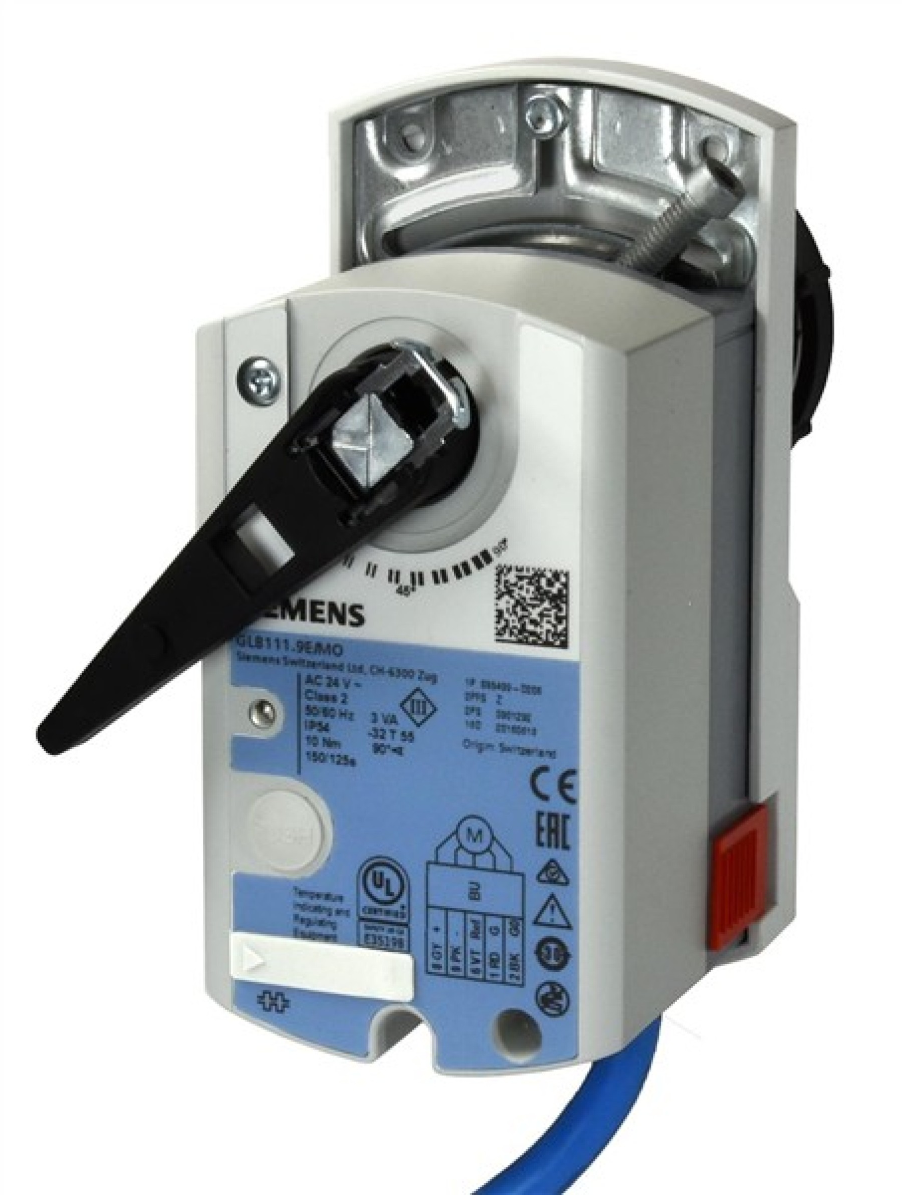 Siemens GLB111.9E/MO 10Nm Modbus Rotary Valve Actuator for Ball Valves Non Spring Return 150S 24V
