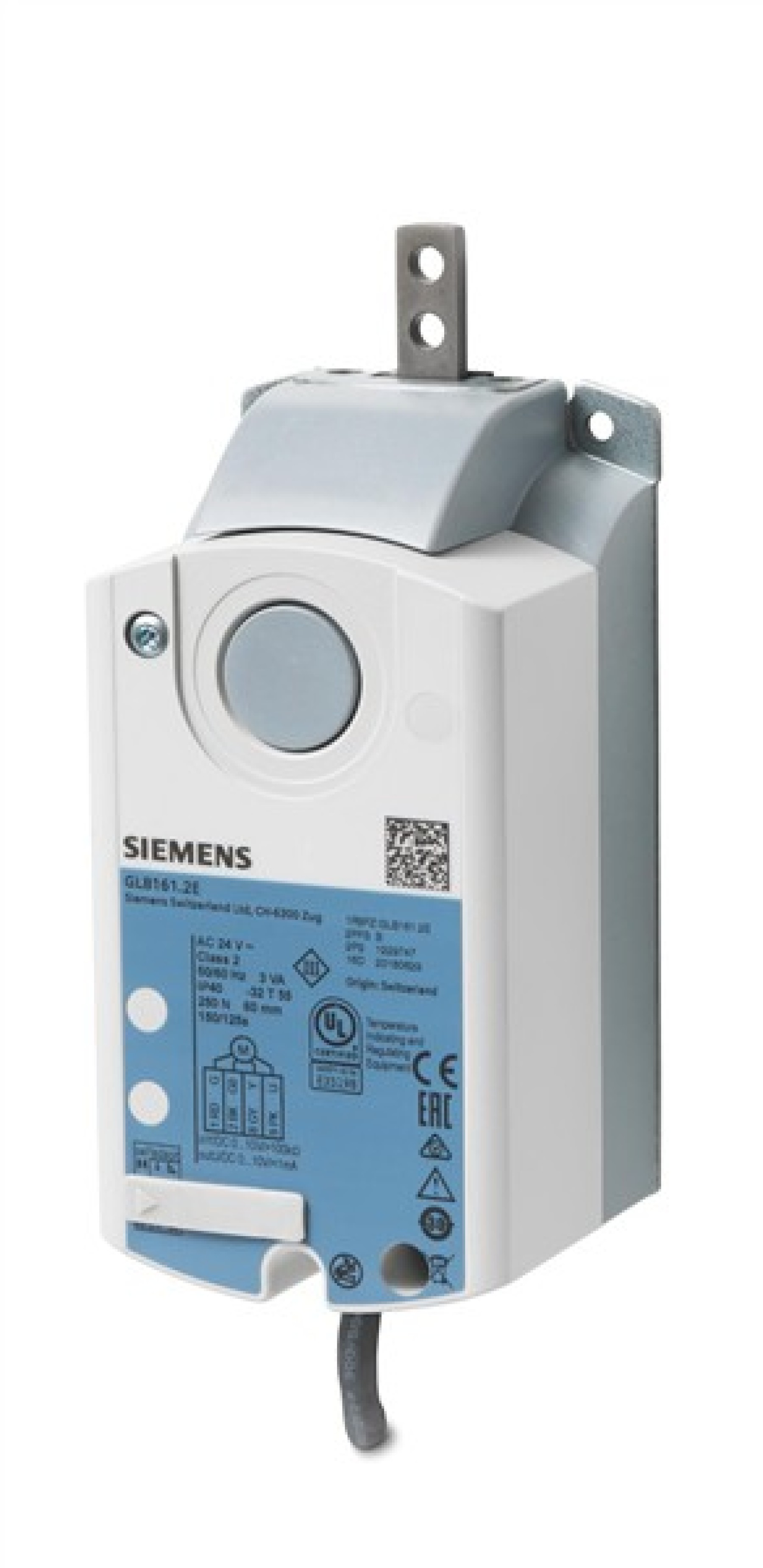 Siemens GLB161.2E 250 N Linear Damper Actuator Modulating 0-10V Control 150S 24V