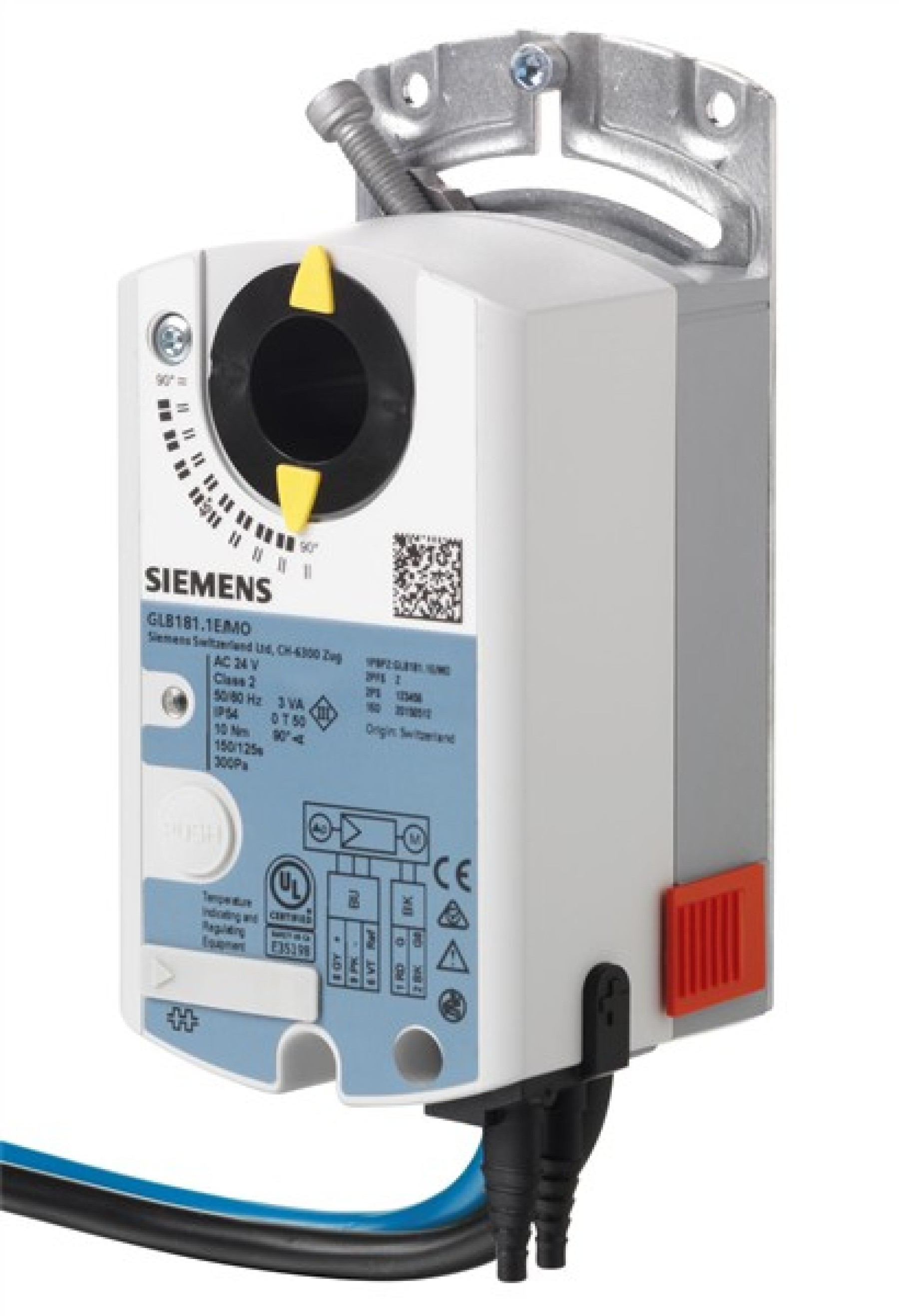 Siemens GLB181.1E/3 10Nm VAV Compact Controller & Damper Actuator Static Air Volume 0-10V 3 Position Control 24V
