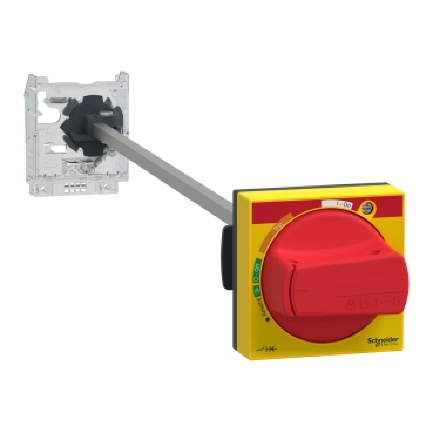 Schneider GV2APN02 Extended rotary handle kit TeSys GV2 IP54 red yellow handle with trip indication for GV2L-GV2P