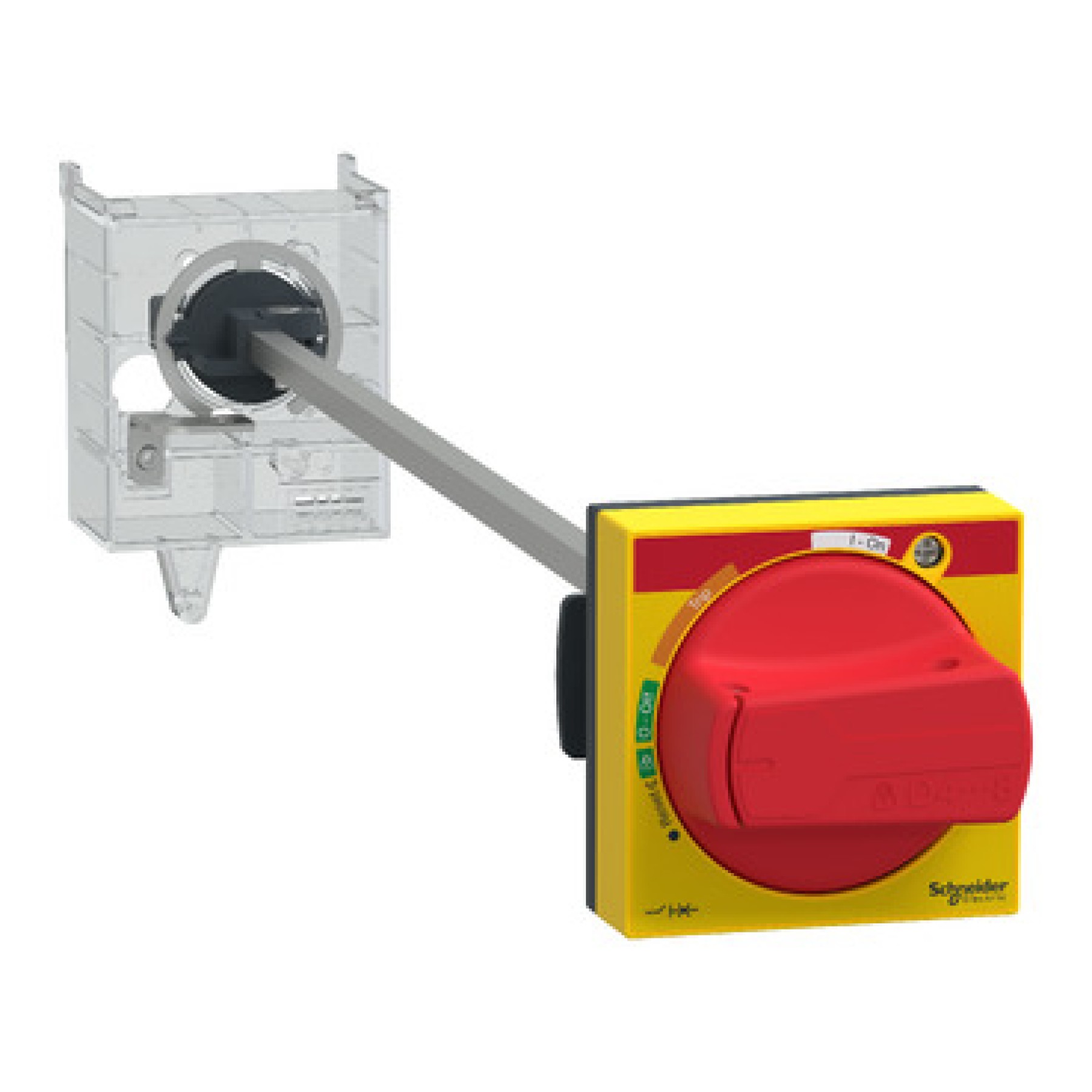 Schneider GV3APN02 Extended rotary handle kit TeSys GV3 IP54 Red/Yellow handle with trip indication for GV3L-GV3P