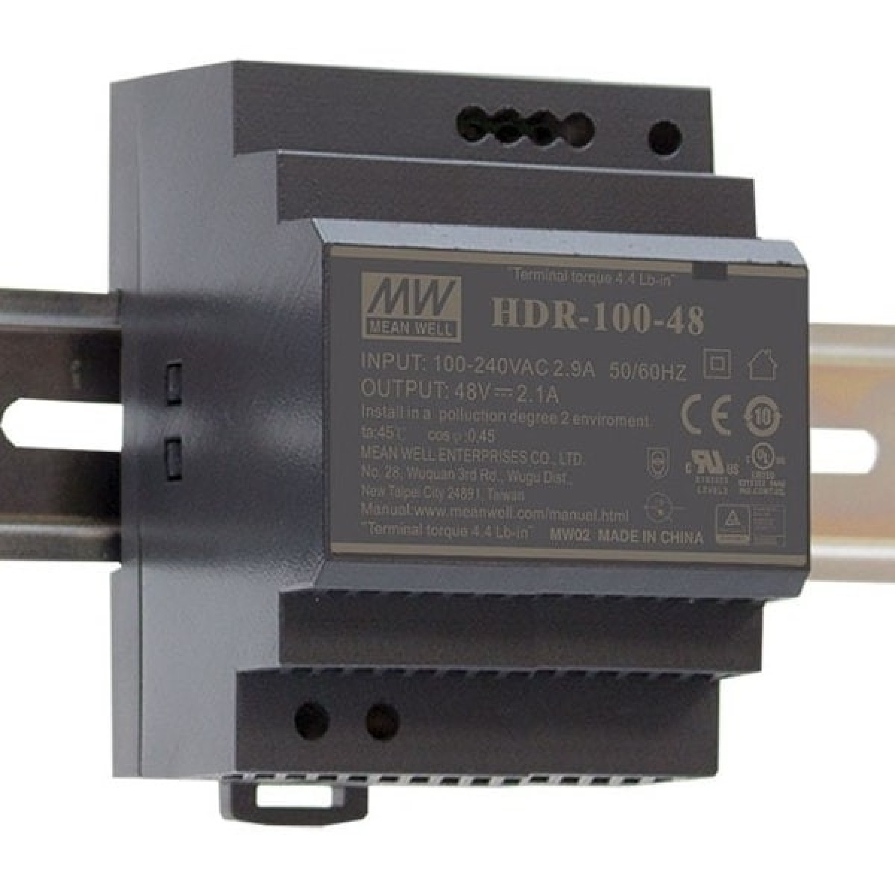 Meanwell HDR-100-24 DC Power Supply 100W 3.83A 24DC