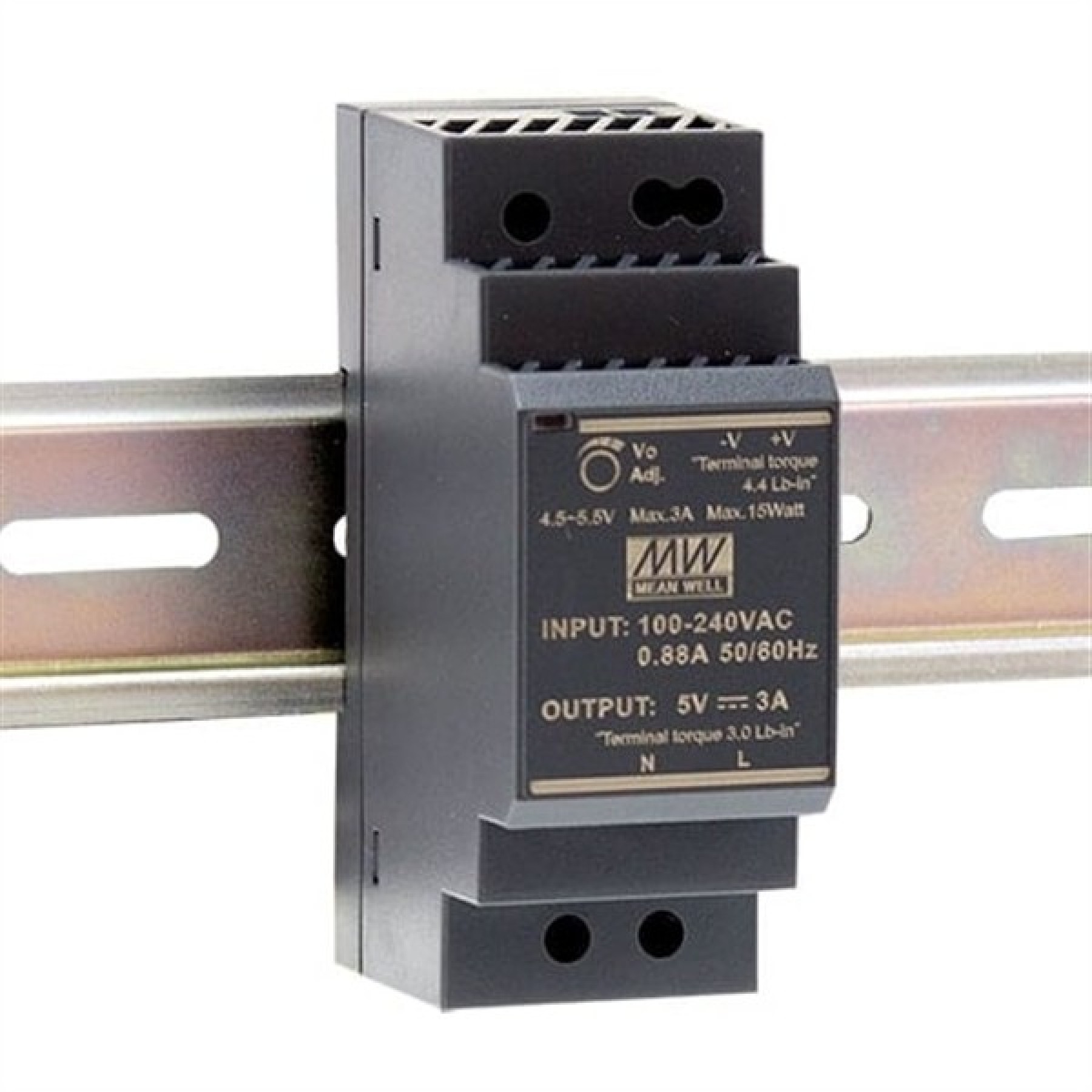 Meanwell HDR-30-15 DC Power Supply 30W 2A 15VDC