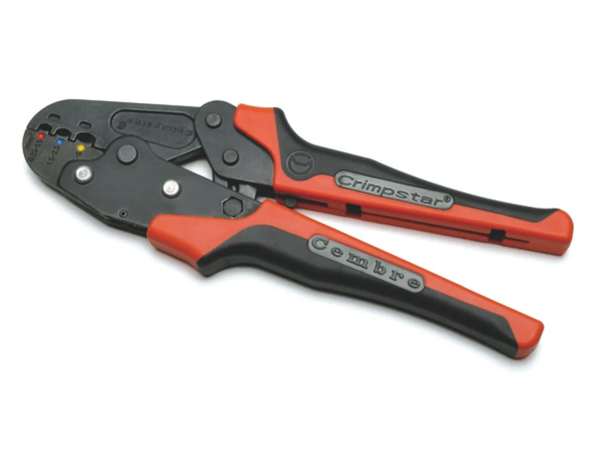 Cembre HP3 MECHANICAL CRIMPING TOOL CRIMPSTAR SERIES FOR PRE-INSULATED ELECTRICAL CONNECTORS FROM 0.25 TO 6 MM2