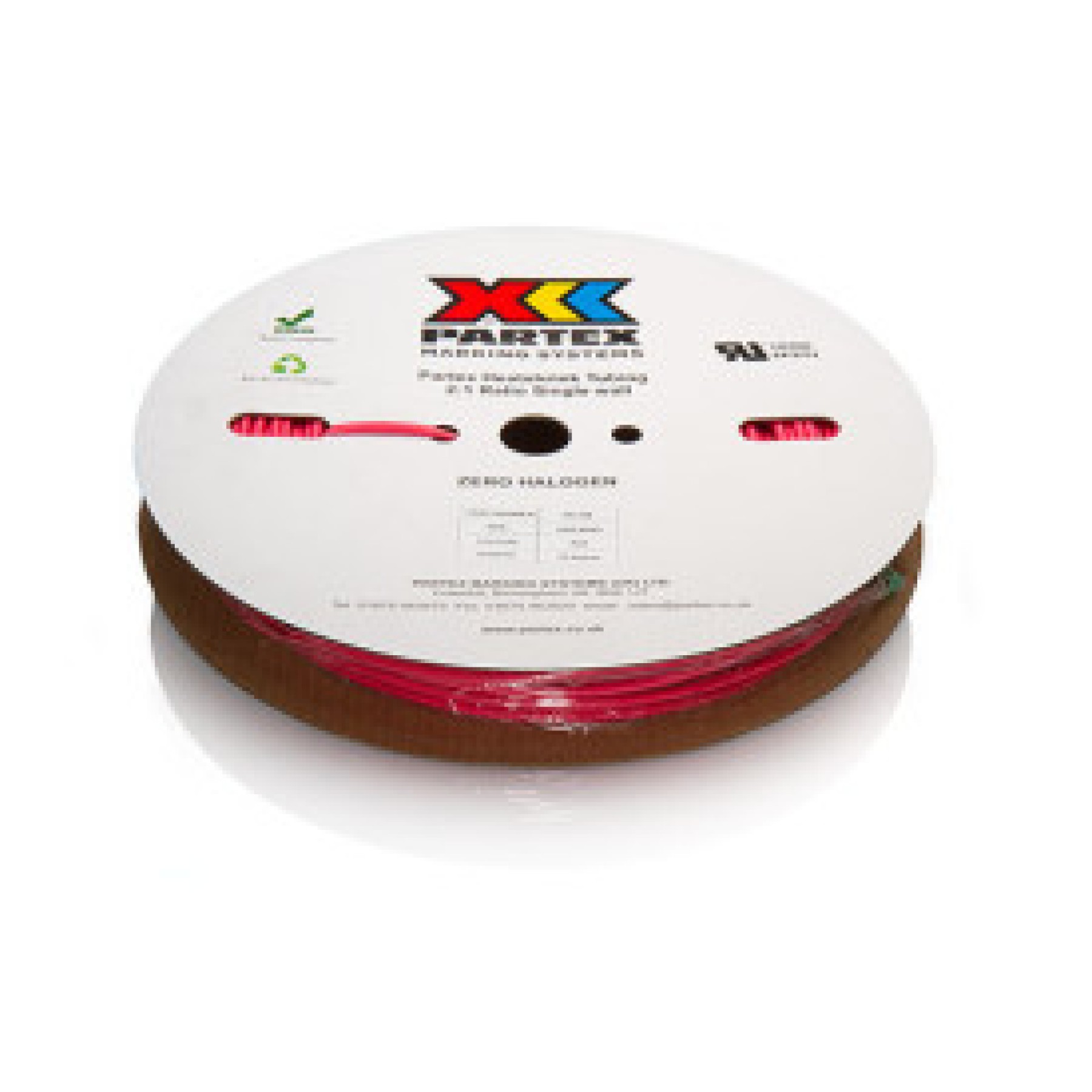 Partex HS 248 BLACK HS248 - 4.8mm Heat Shrink Tube 75m Roll