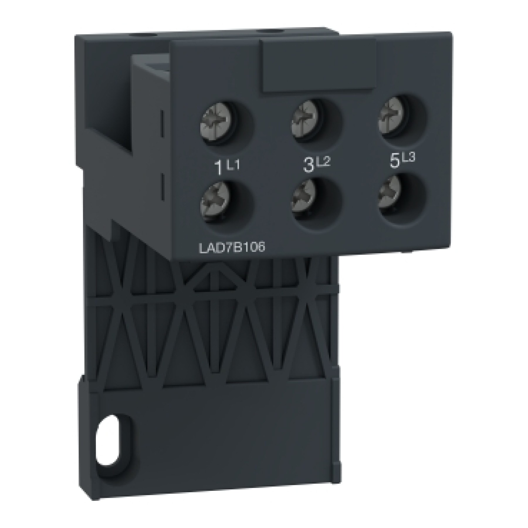 Schneider LAD7B106 Tesys D thermal overload mounting bracket