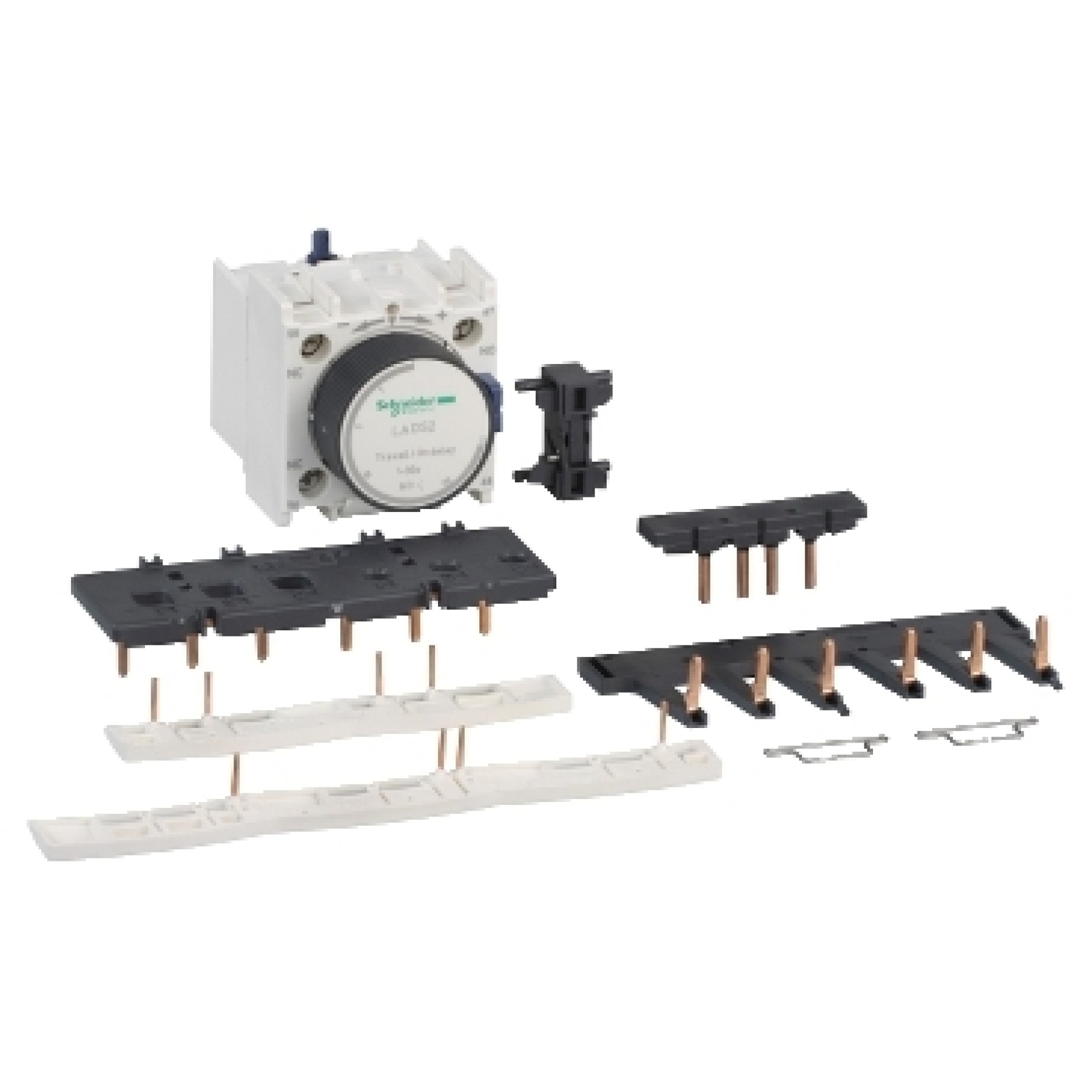 Schneider LAD91217 Kit for assembling star delta starters for 3 x contactors LC1D09-D38 star identical with time delay block