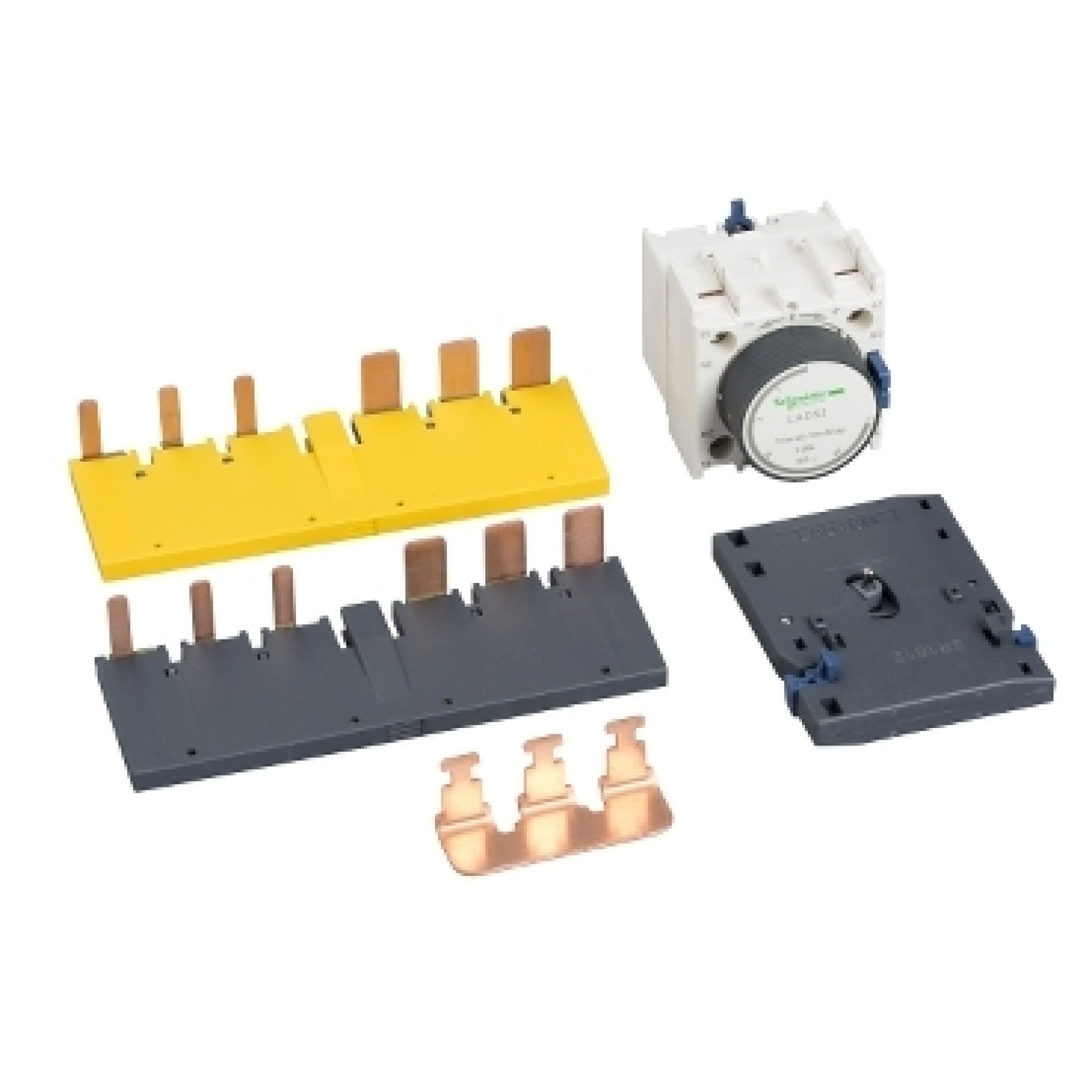 Schneider LAD9SD3 Kit for assembling star delta starters for 3 x contactors LC1D40A 40AMP-D80A 80AMP with time delay block