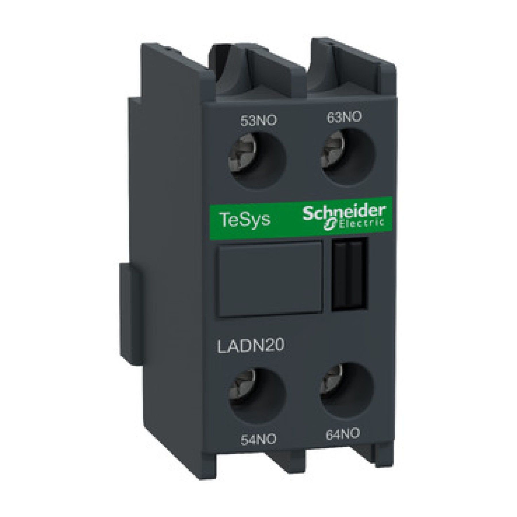 Schneider LADN20 Auxiliary Contact 2NO Front Mount LC1D